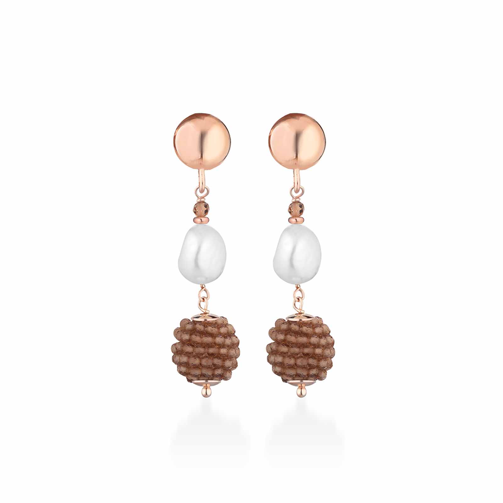 Sophie | Orecchini con spinello e perle