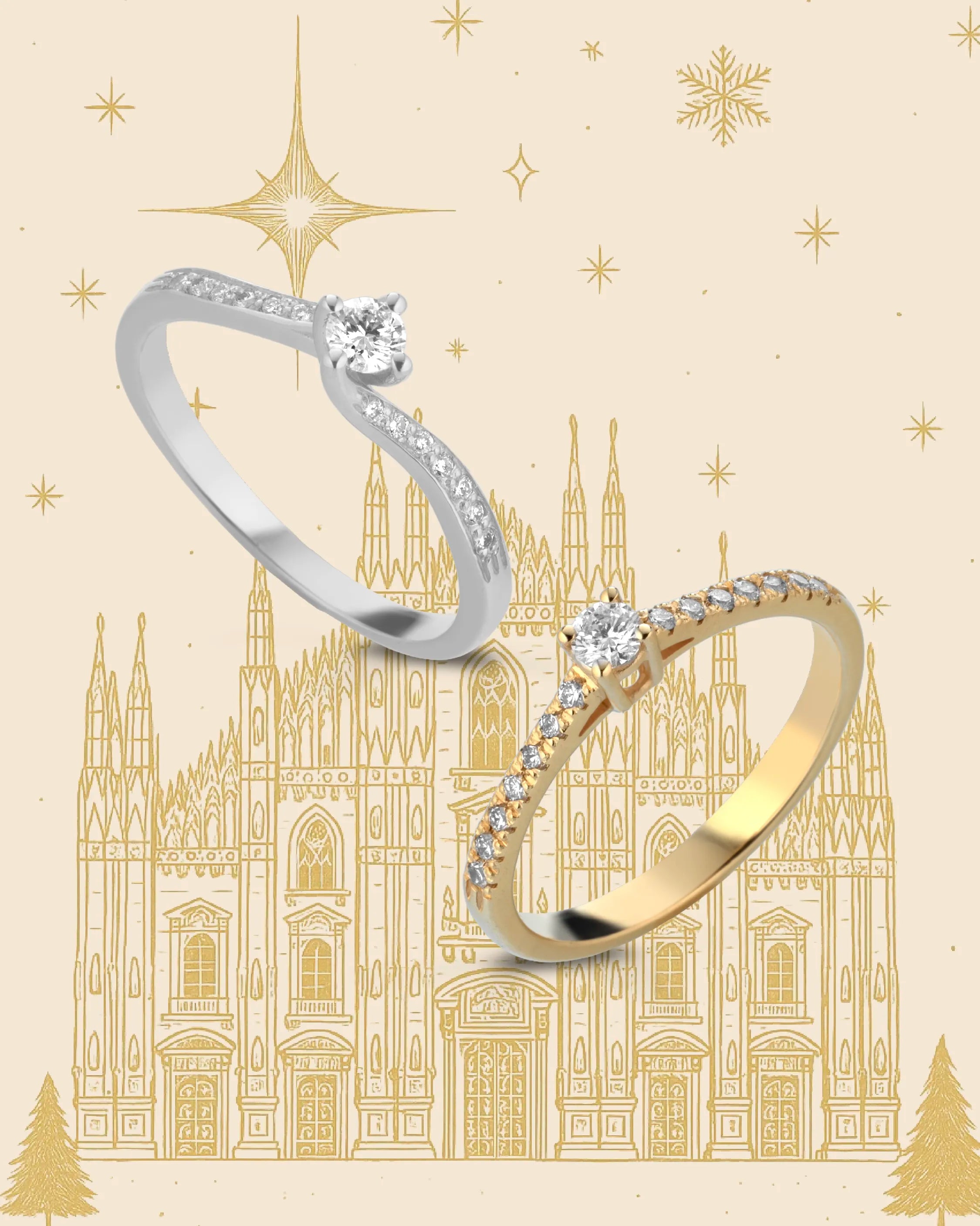 LELUNE DIAMONDS anelli