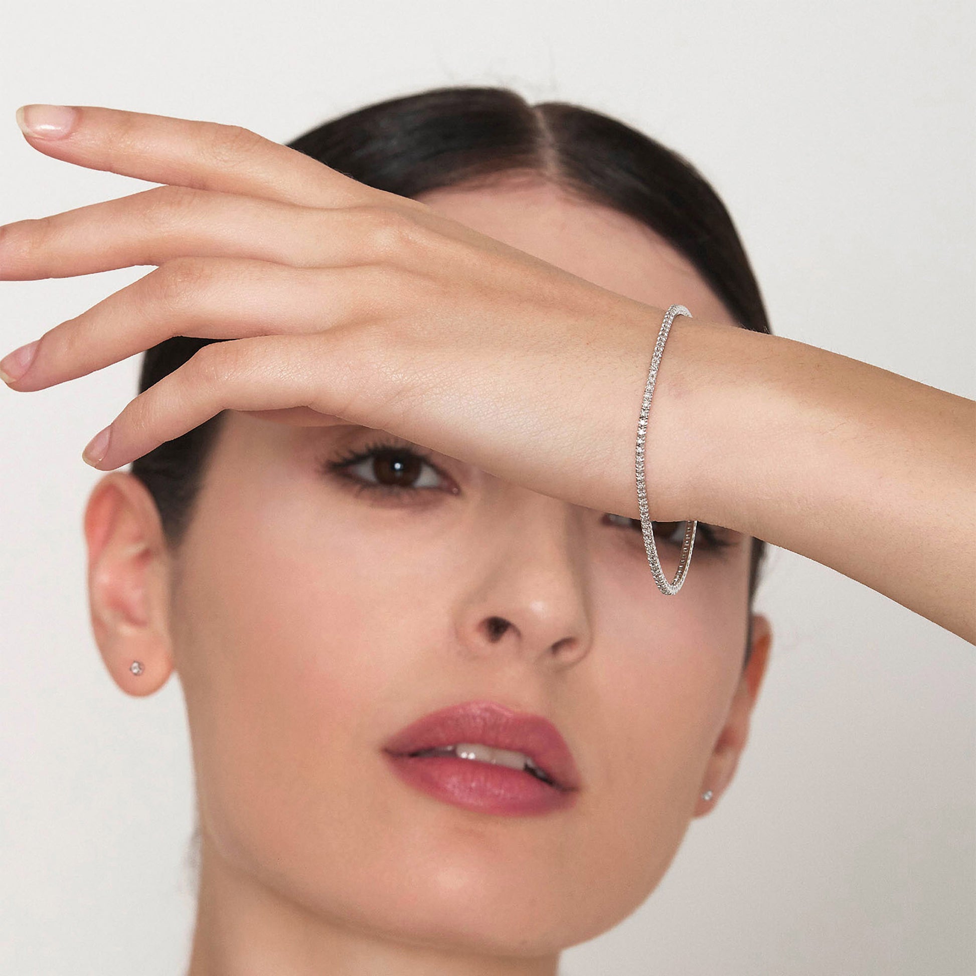 Diamonds | Bracciale tennis in oro e diamanti