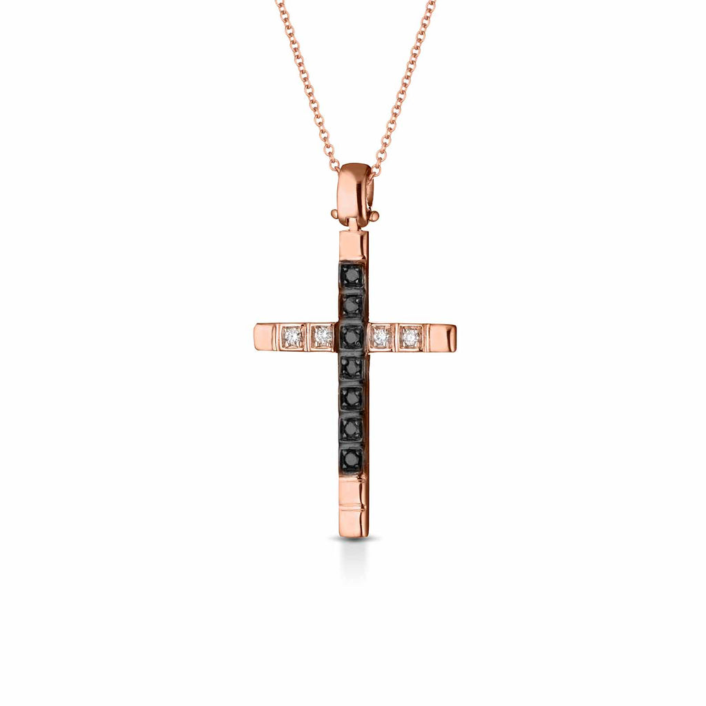 Diamonds | Gold and Diamond Cross Pendant