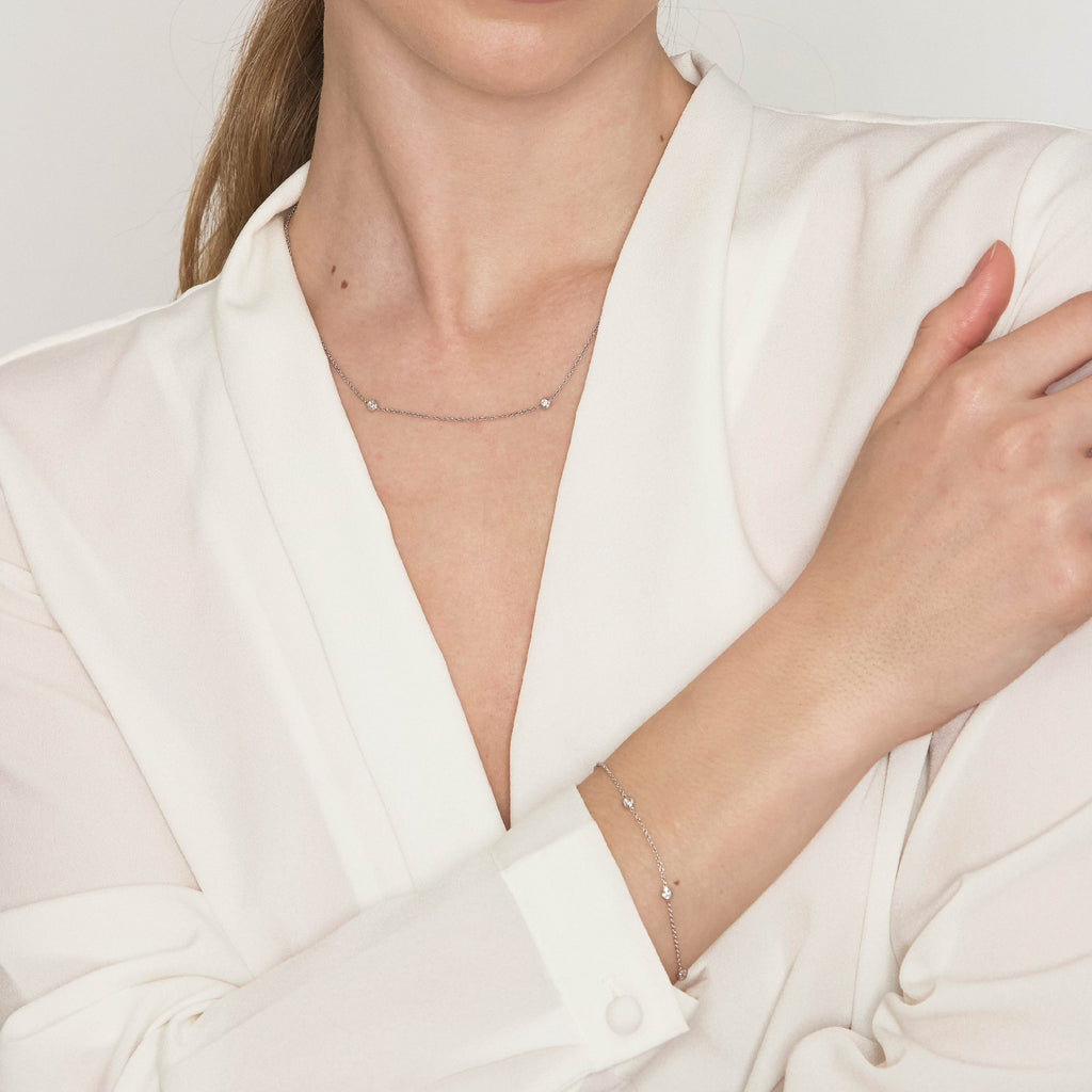 Diamonds | Girocollo in oro e diamanti