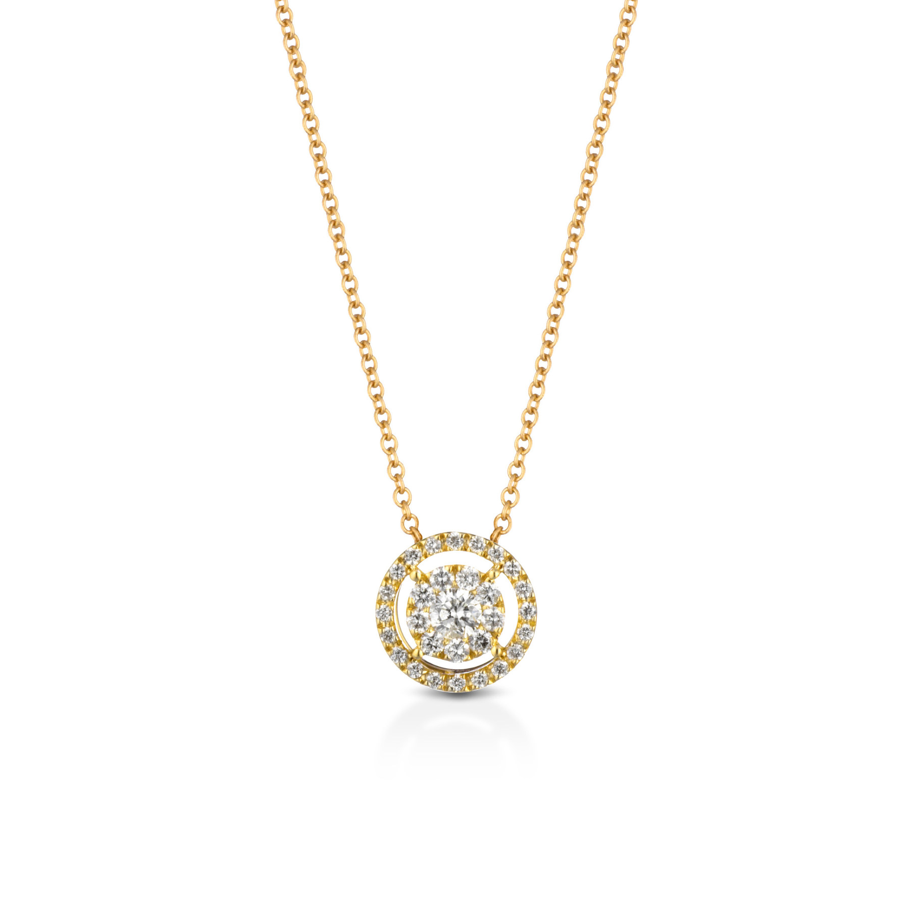 Diamonds | Pendente in oro e diamanti
