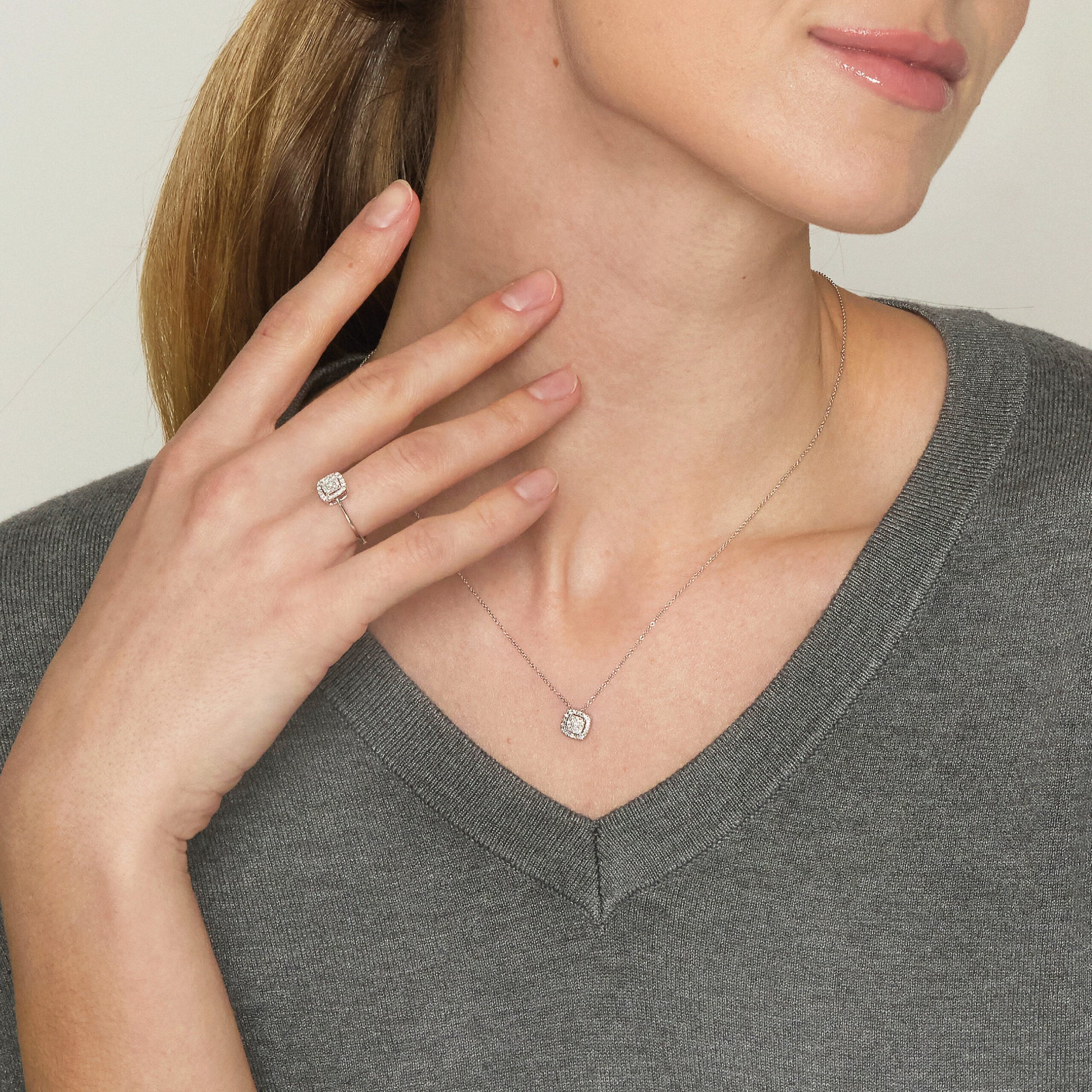 Diamonds | Pendente in oro e diamanti