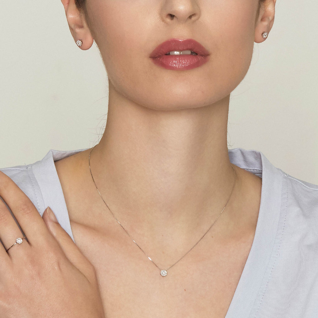 Diamonds | Pendente in oro e diamanti