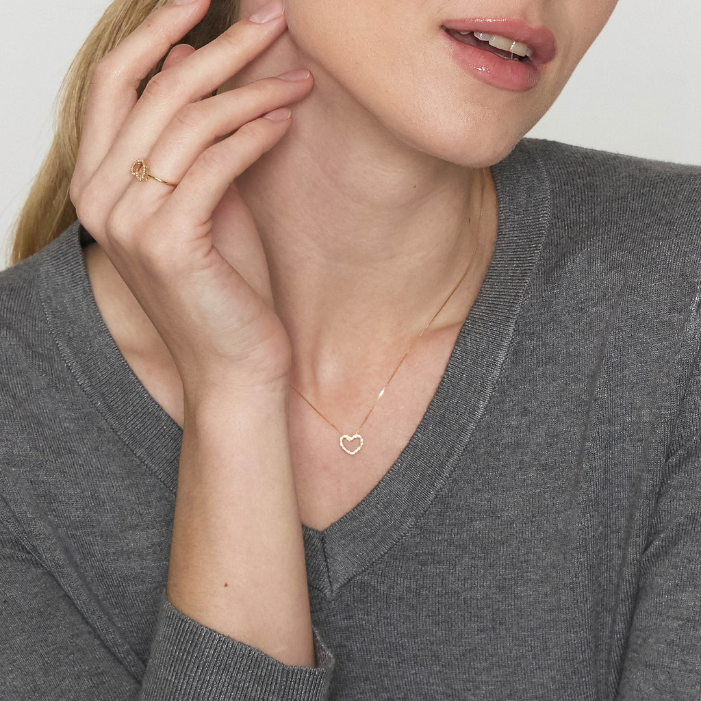 Diamonds | Pendente in oro e diamanti