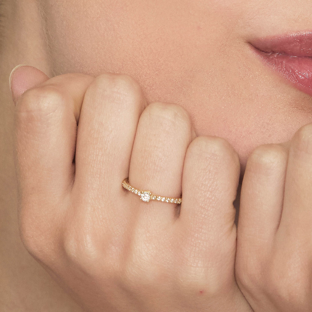 Diamonds | Anello in oro e diamanti