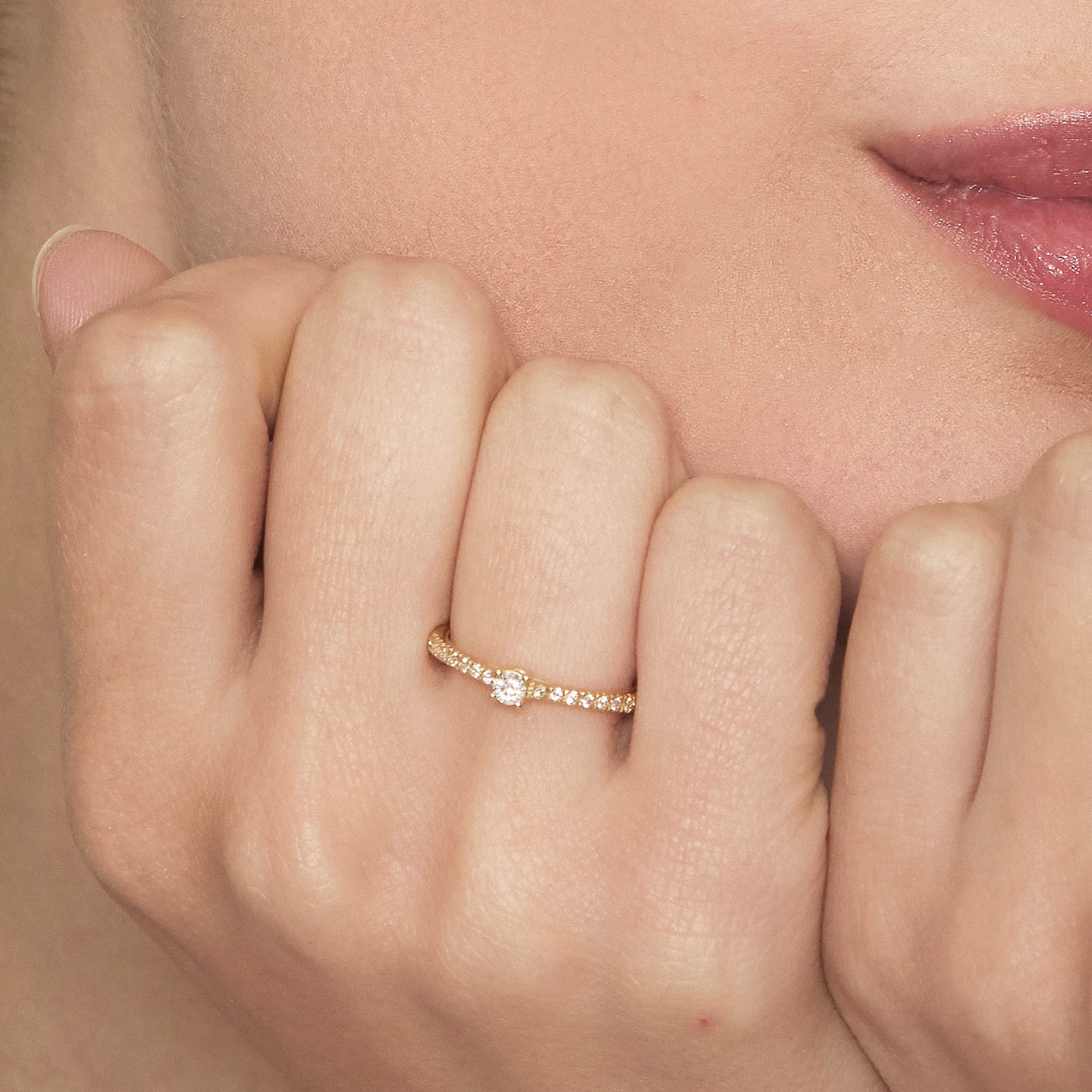 Diamonds | Anello in oro e diamanti