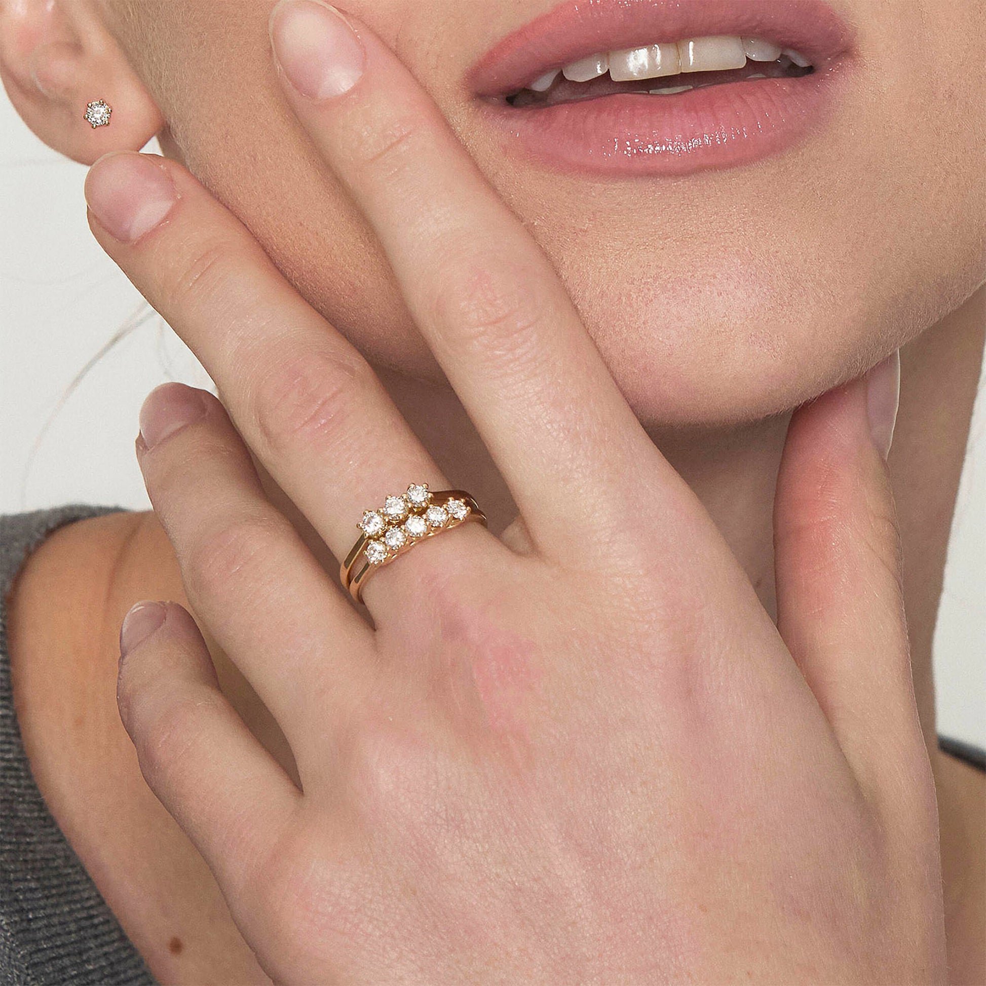 Diamonds | Anello in oro e diamanti