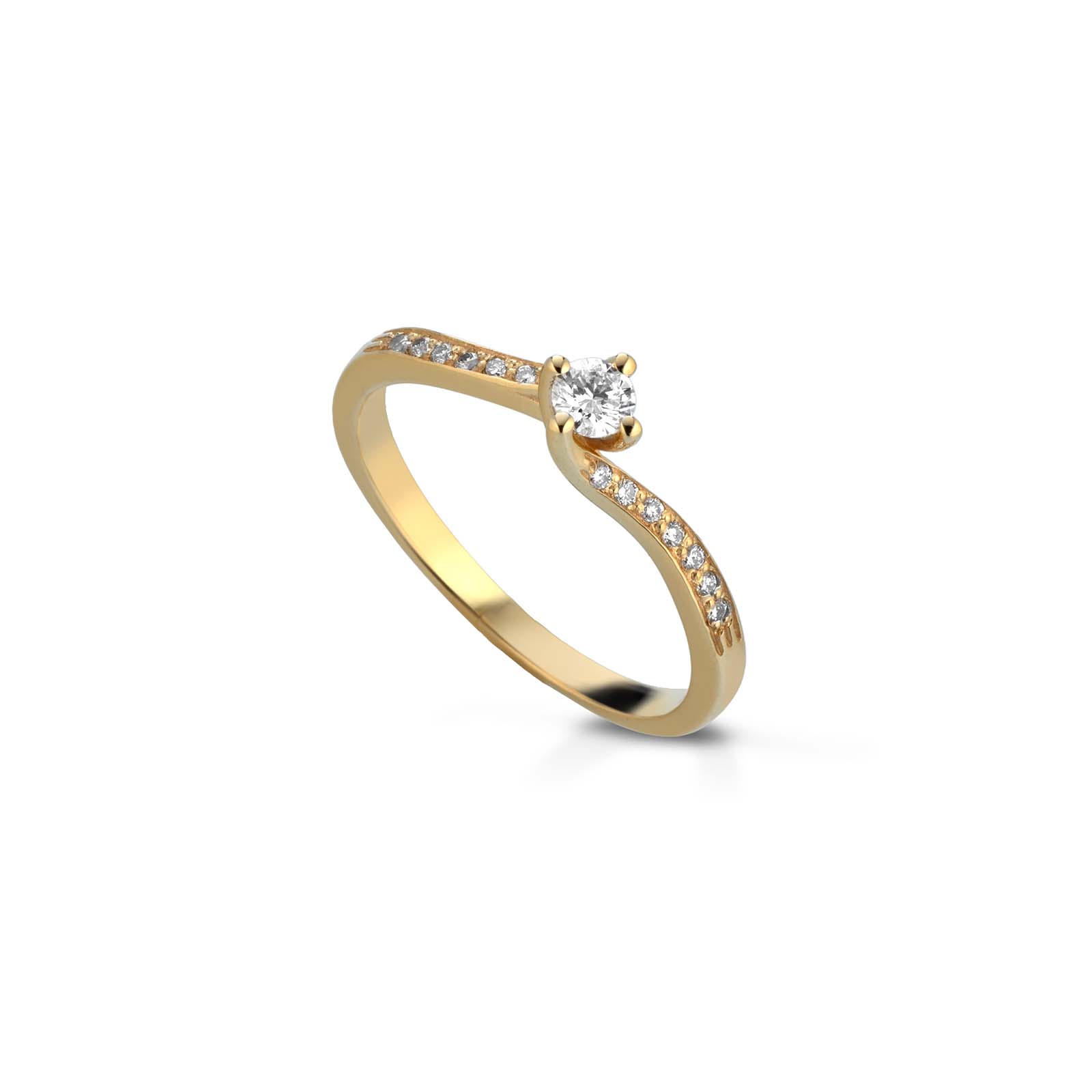 Diamonds | Anello in oro e diamanti