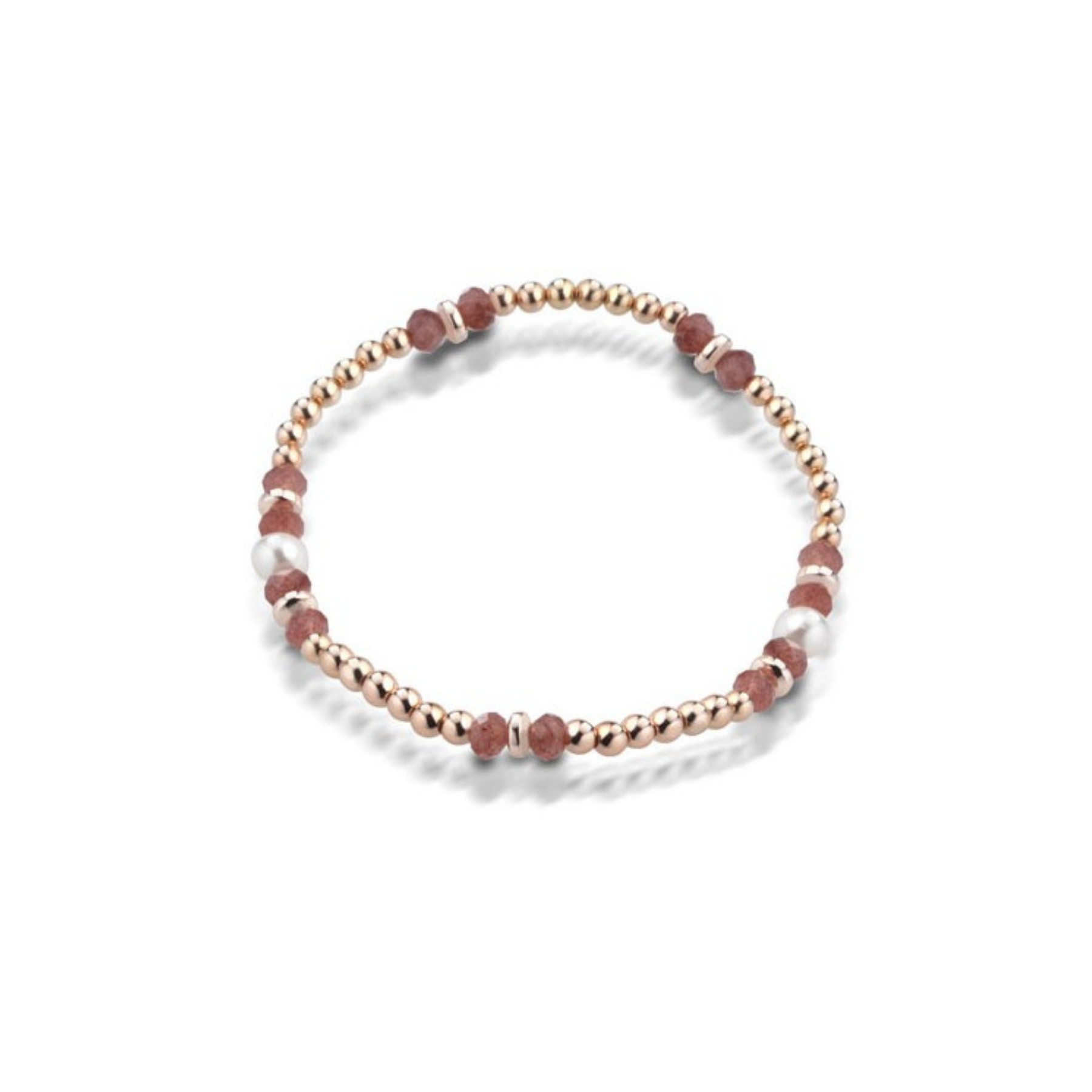 Violetta | Bracciale con perle e pietre colorate