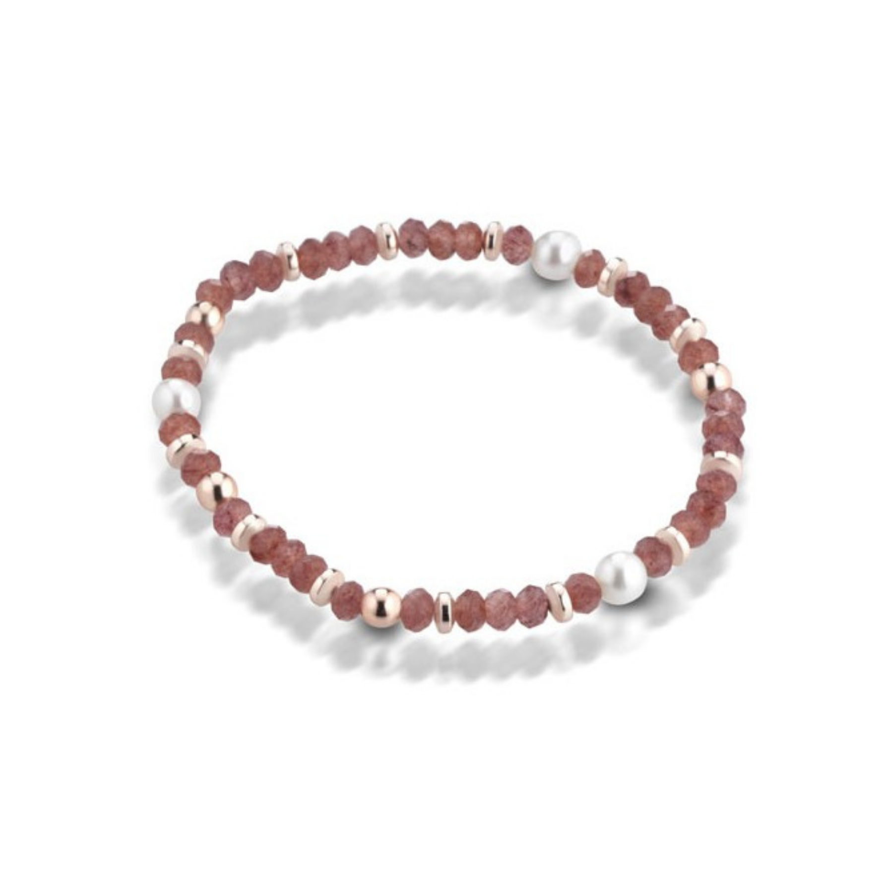 Violetta | Bracciale con perle e pietre colorate