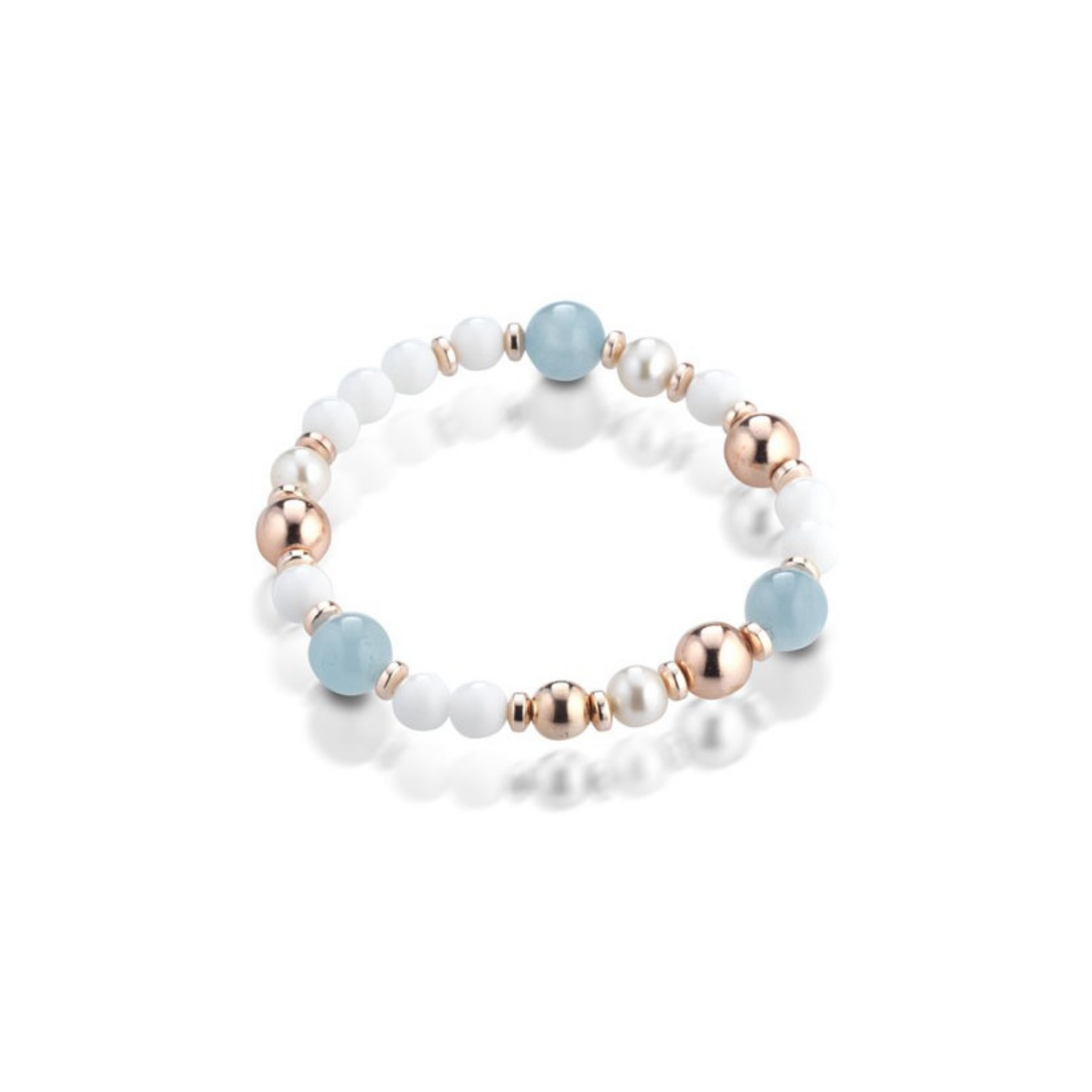 Violetta | Bracciale con perle e pietre colorate