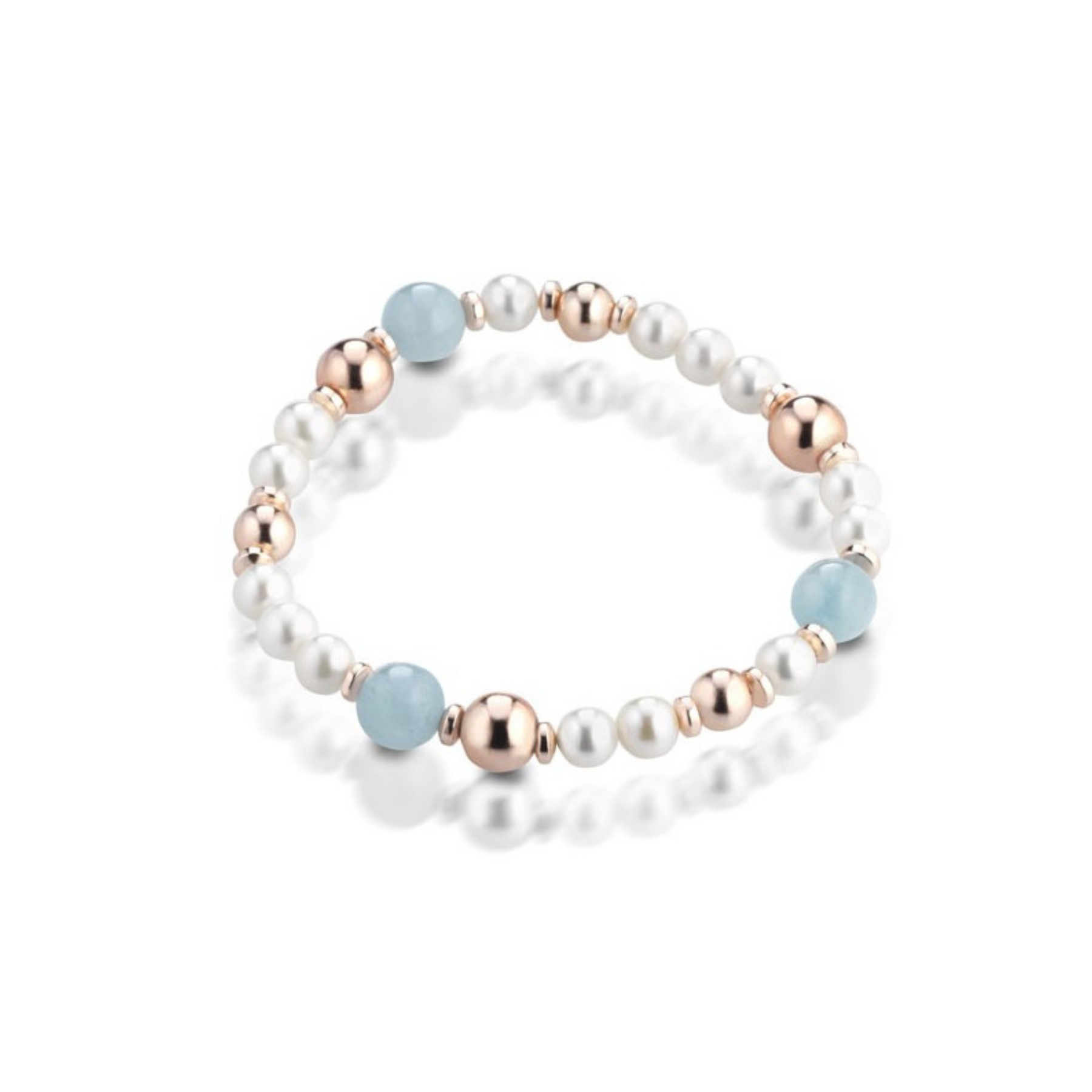 Violetta | Bracciale con perle e pietre colorate
