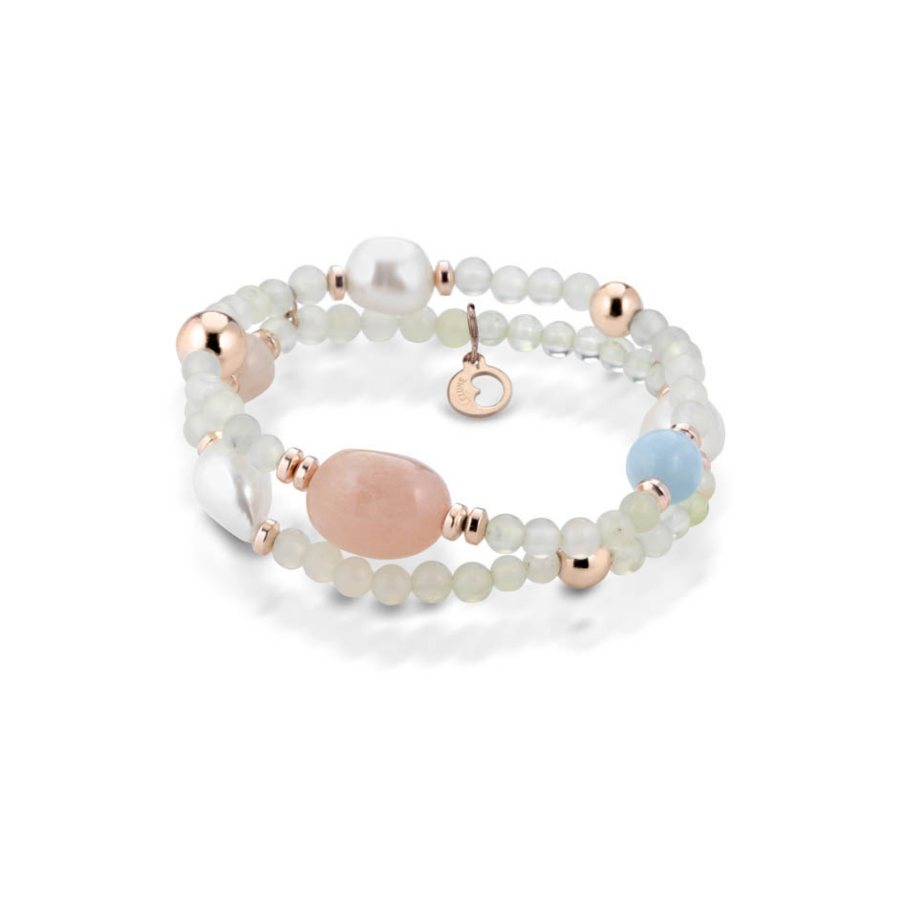 Violetta | Bracciale con perle e pietre colorate