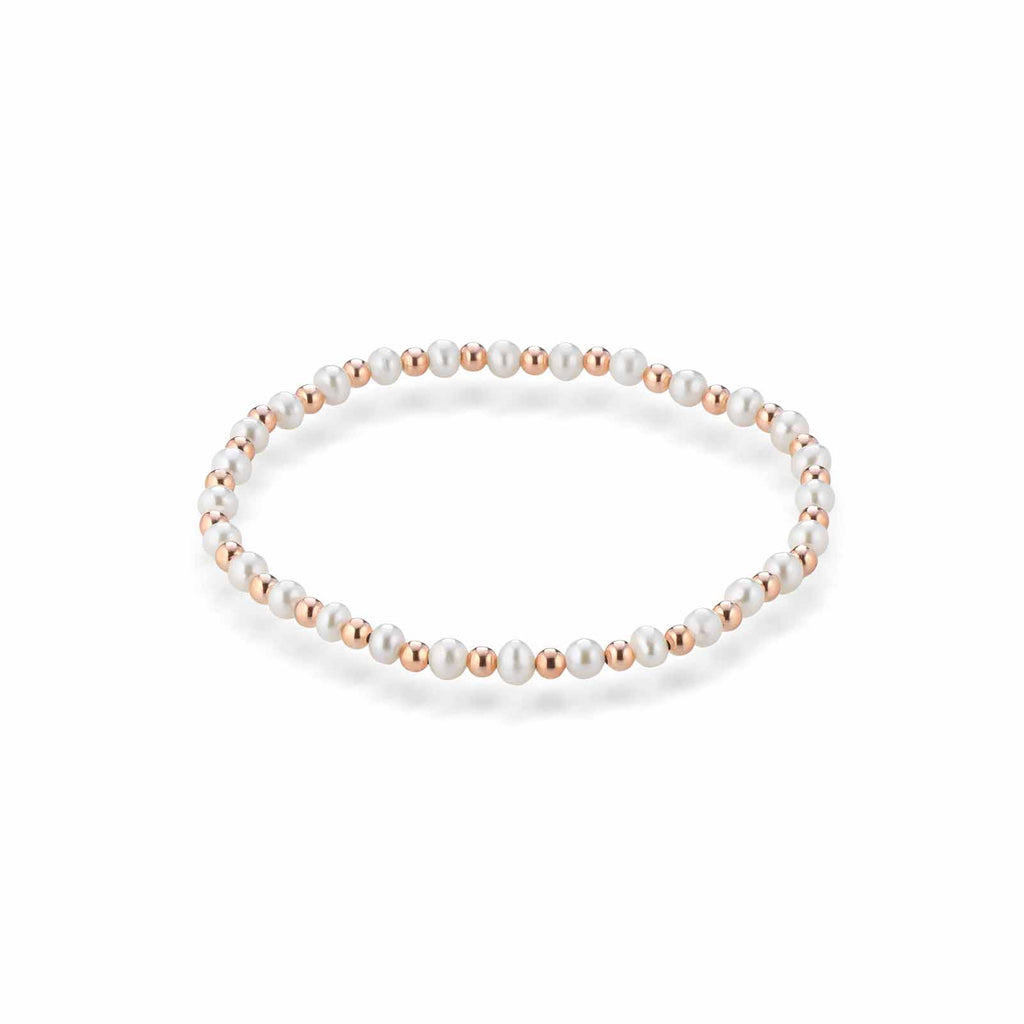 Young | Bracciale in argento e perle