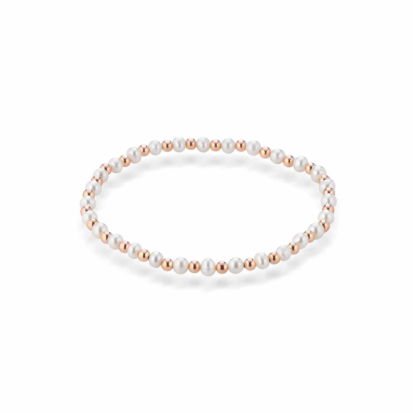 Young | Bracciale in argento e perle