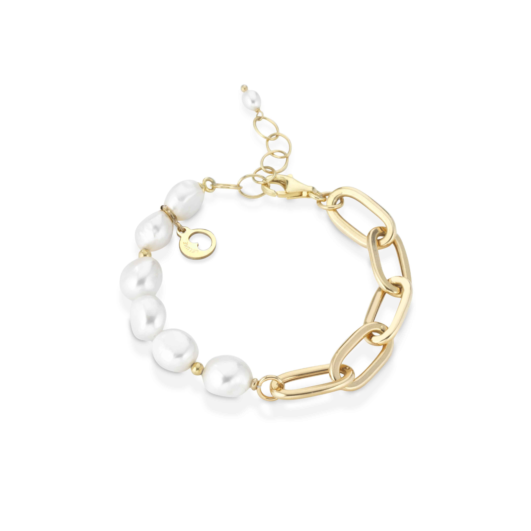 Fifth Avenue | Bracciale con perle e argento