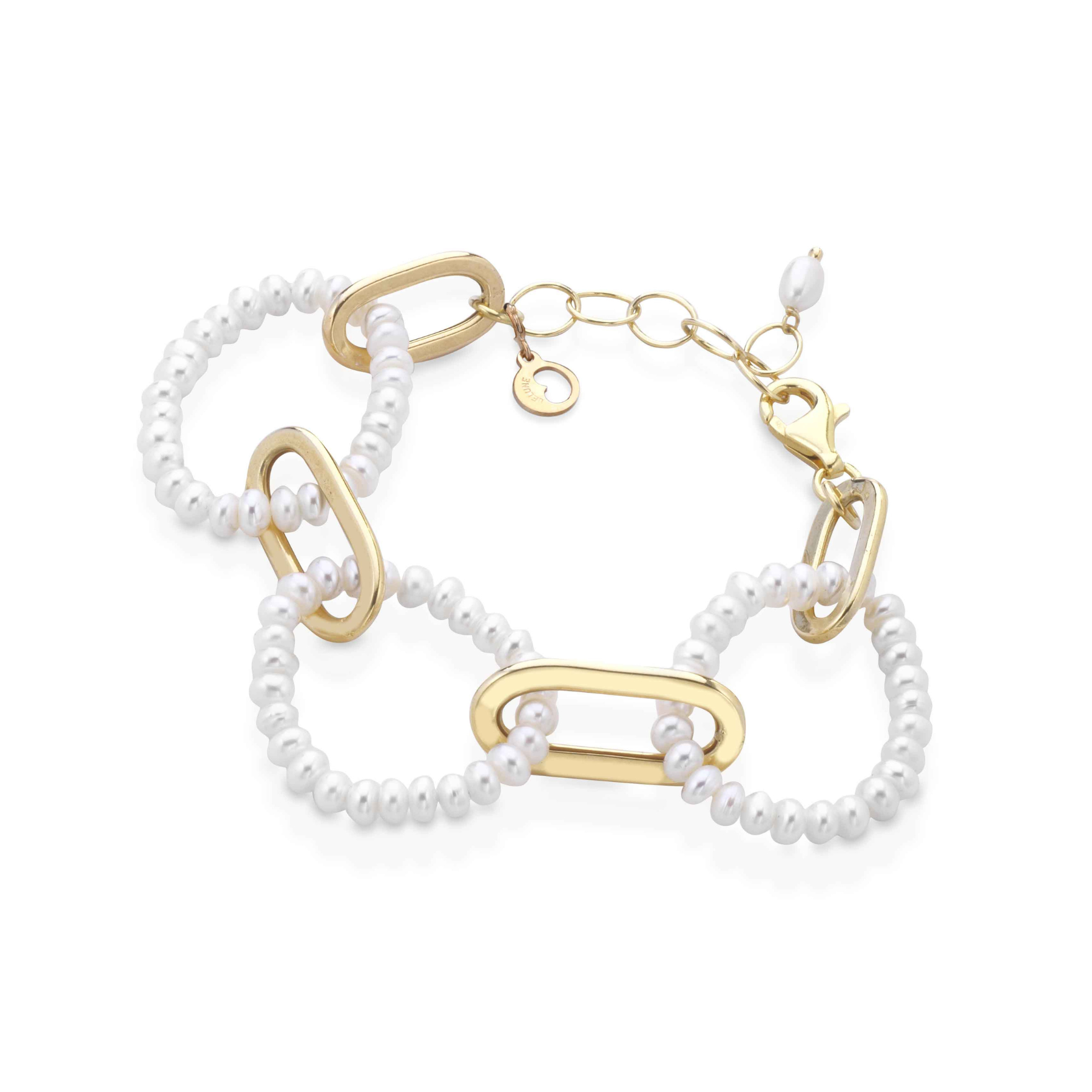 Fifth Avenue | Bracciale con perle e argento