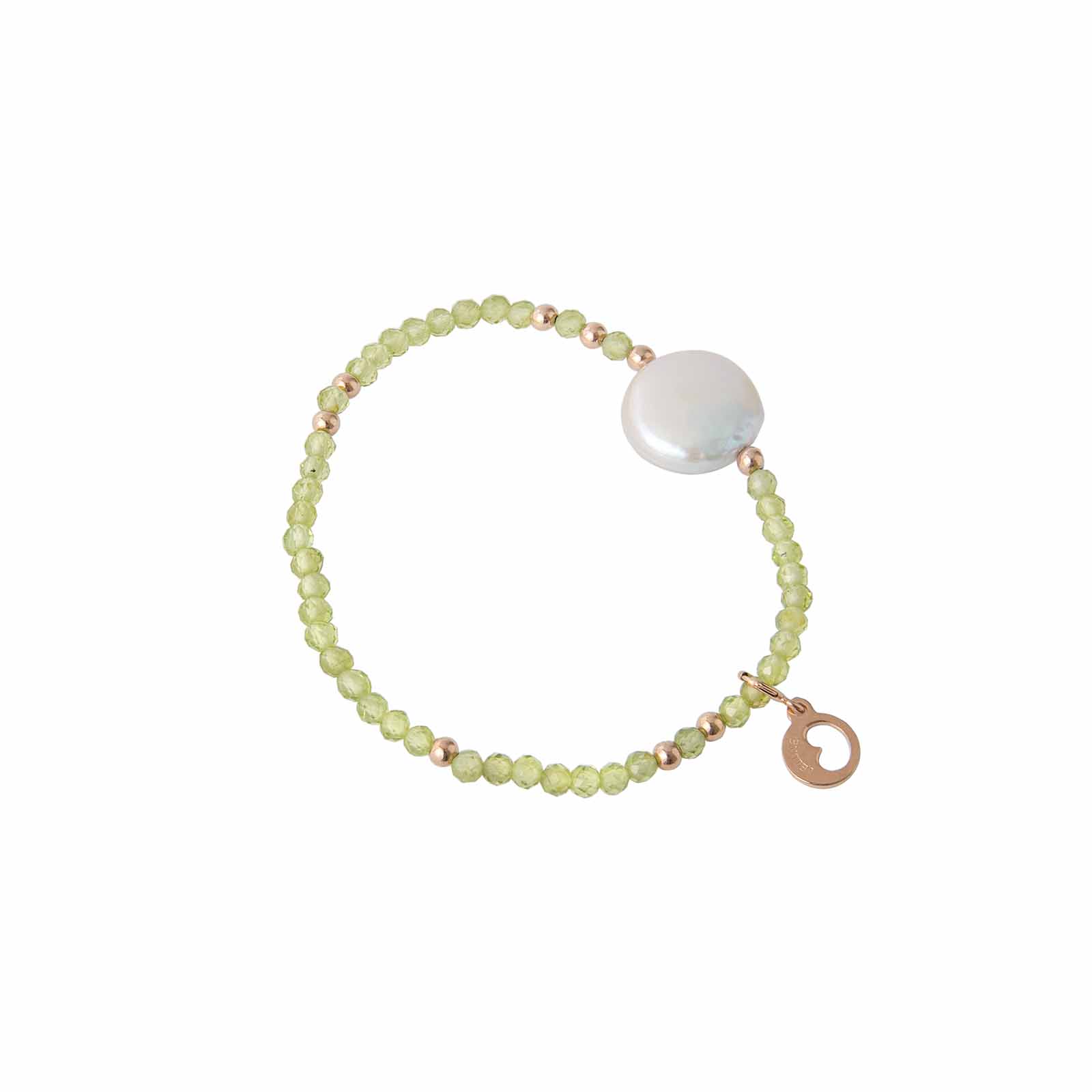 Young Summer | Bracciale con perle, argento e pietre naturali