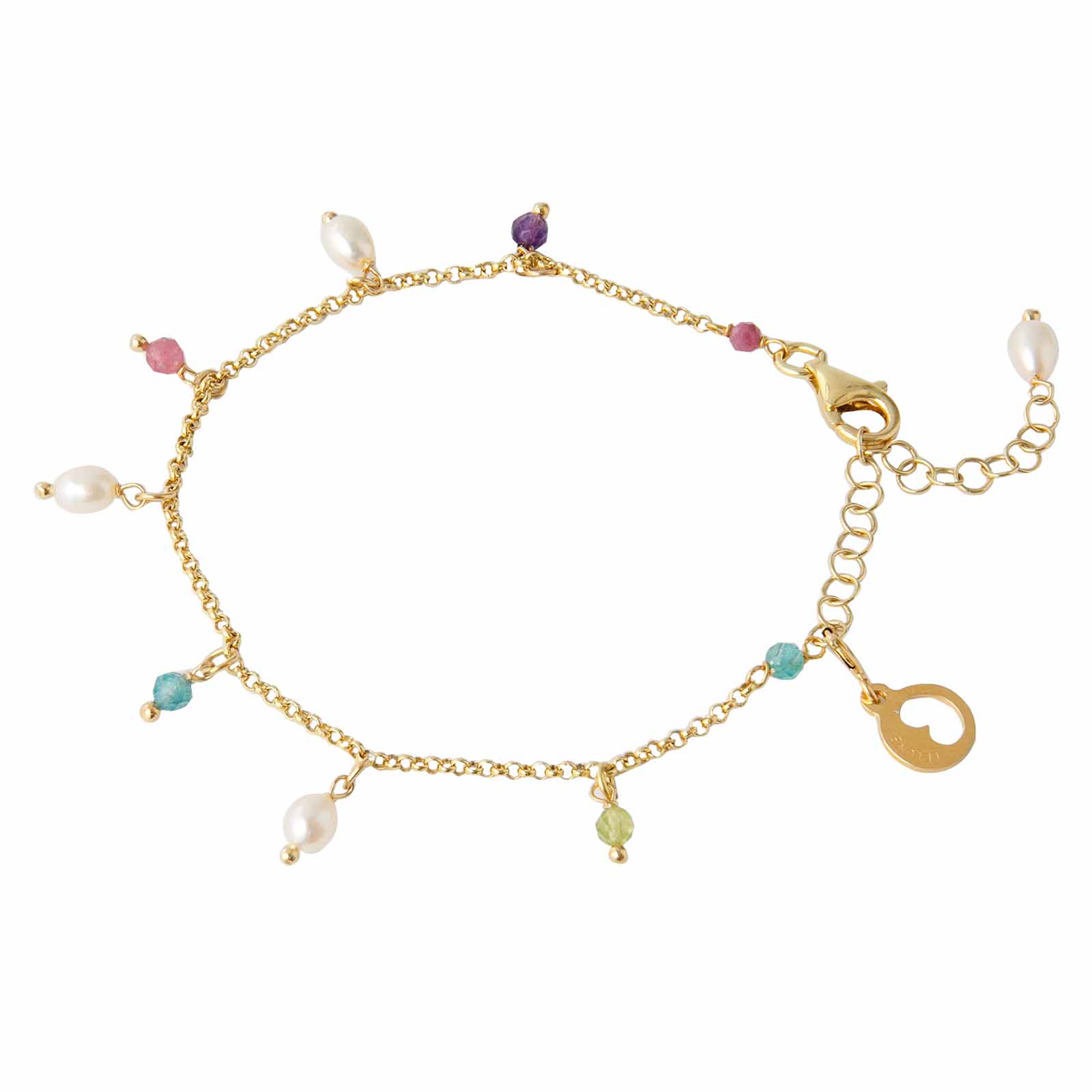 Young Summer | Bracciale in argento e perle