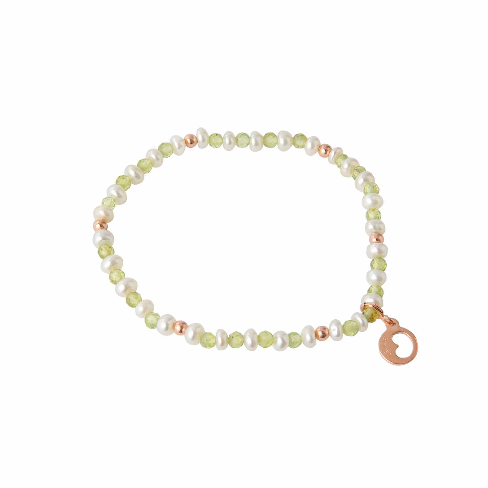 Young Summer | Bracciale con perle, argento e pietre naturali