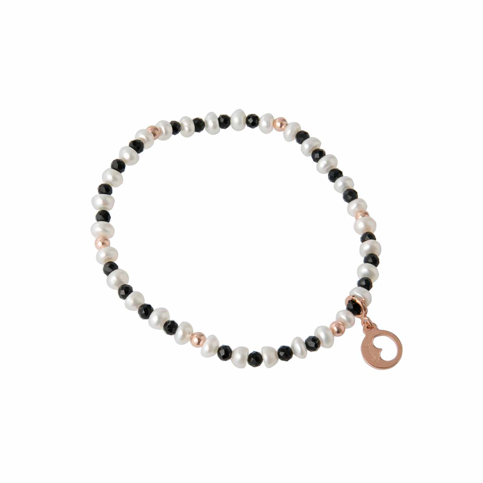 Young Summer | Bracciale con perle, argento e pietre naturali