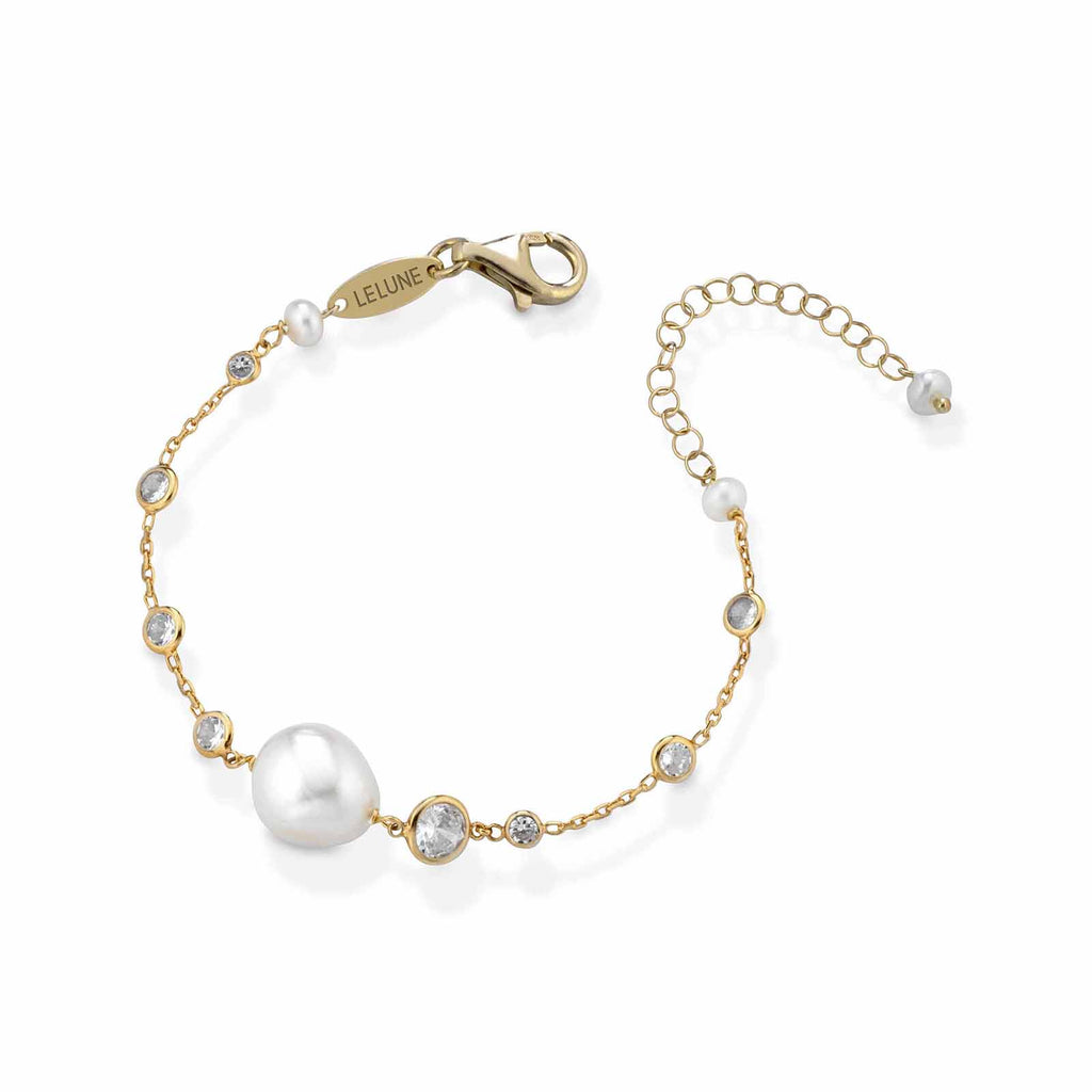 Cristelle | Bracciale in argento e perle