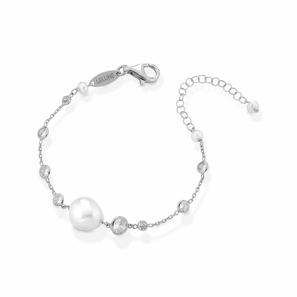 Cristelle | Bracciale in argento e perle