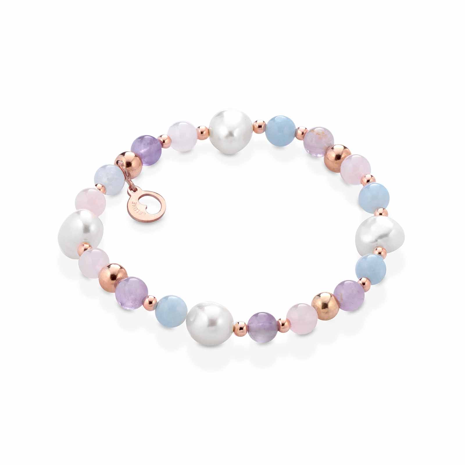 Violetta | Bracciale con perle e berillio