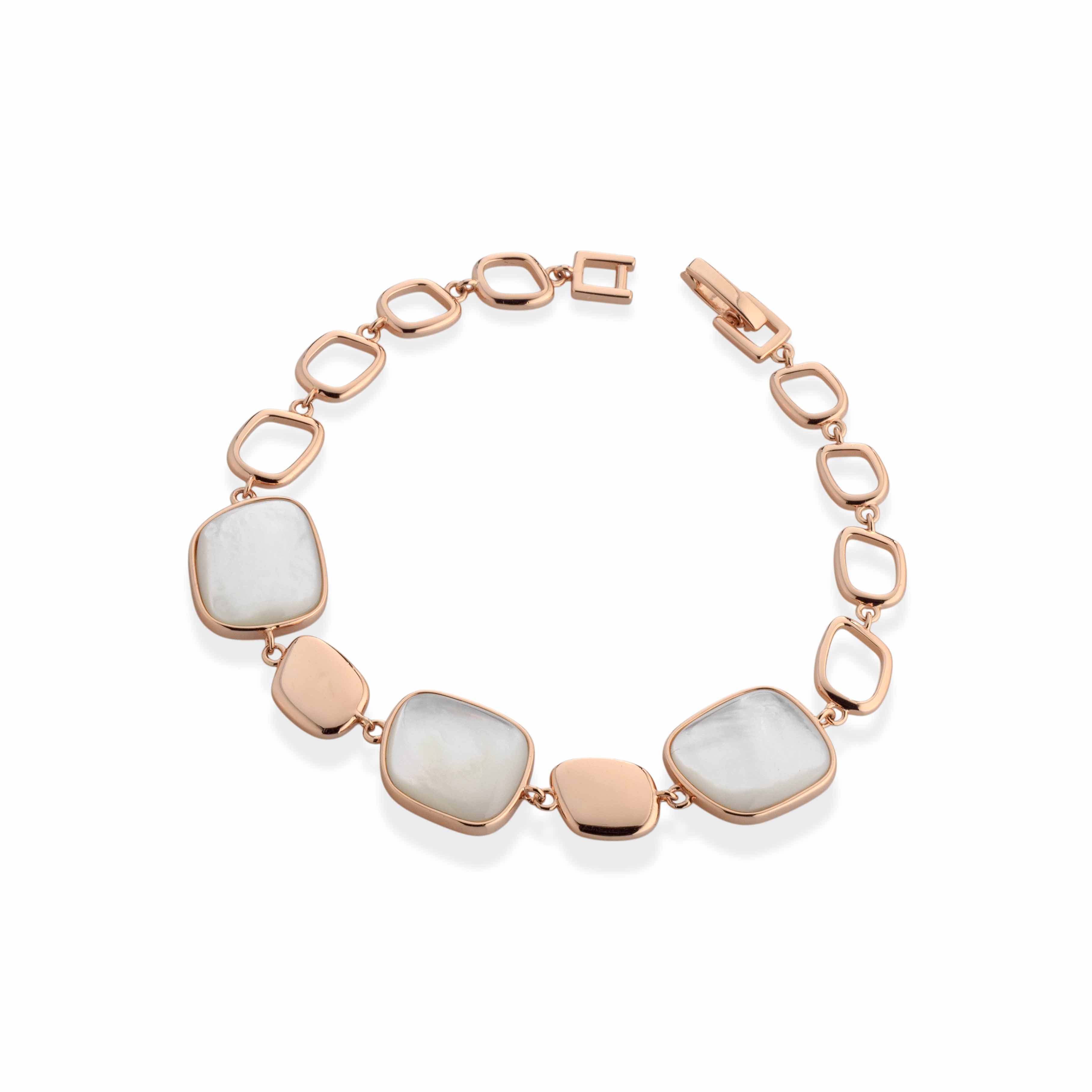 Sidney | Bracciale in argento e madreperla