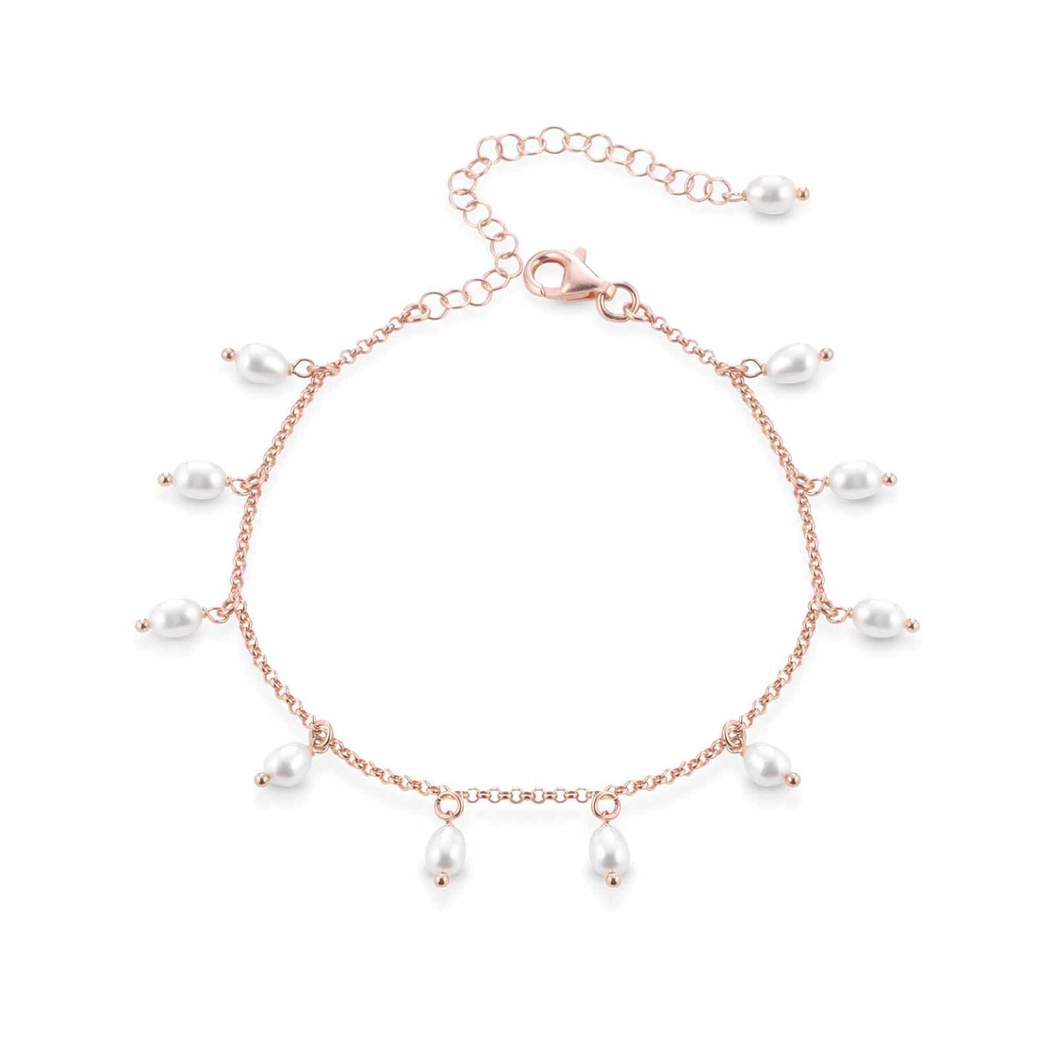 Young | silver anklet