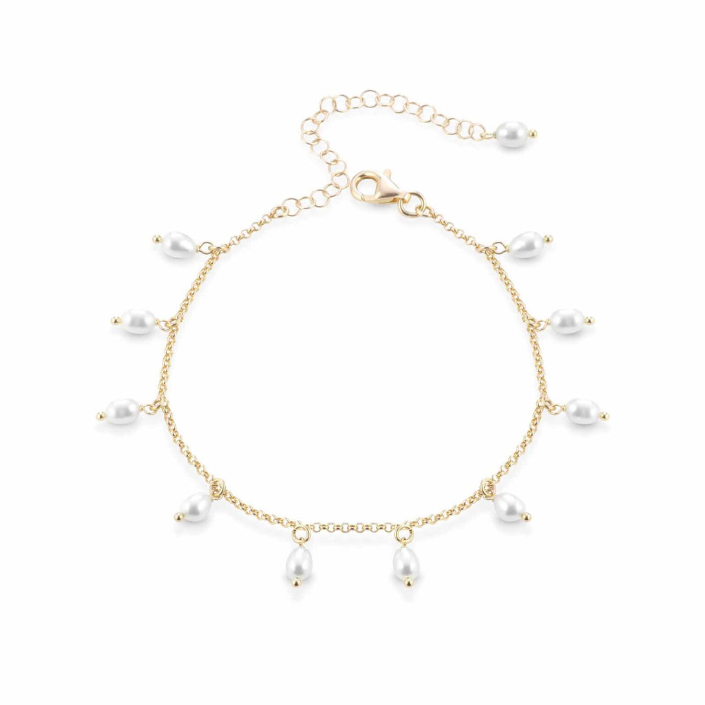 Young | silver anklet