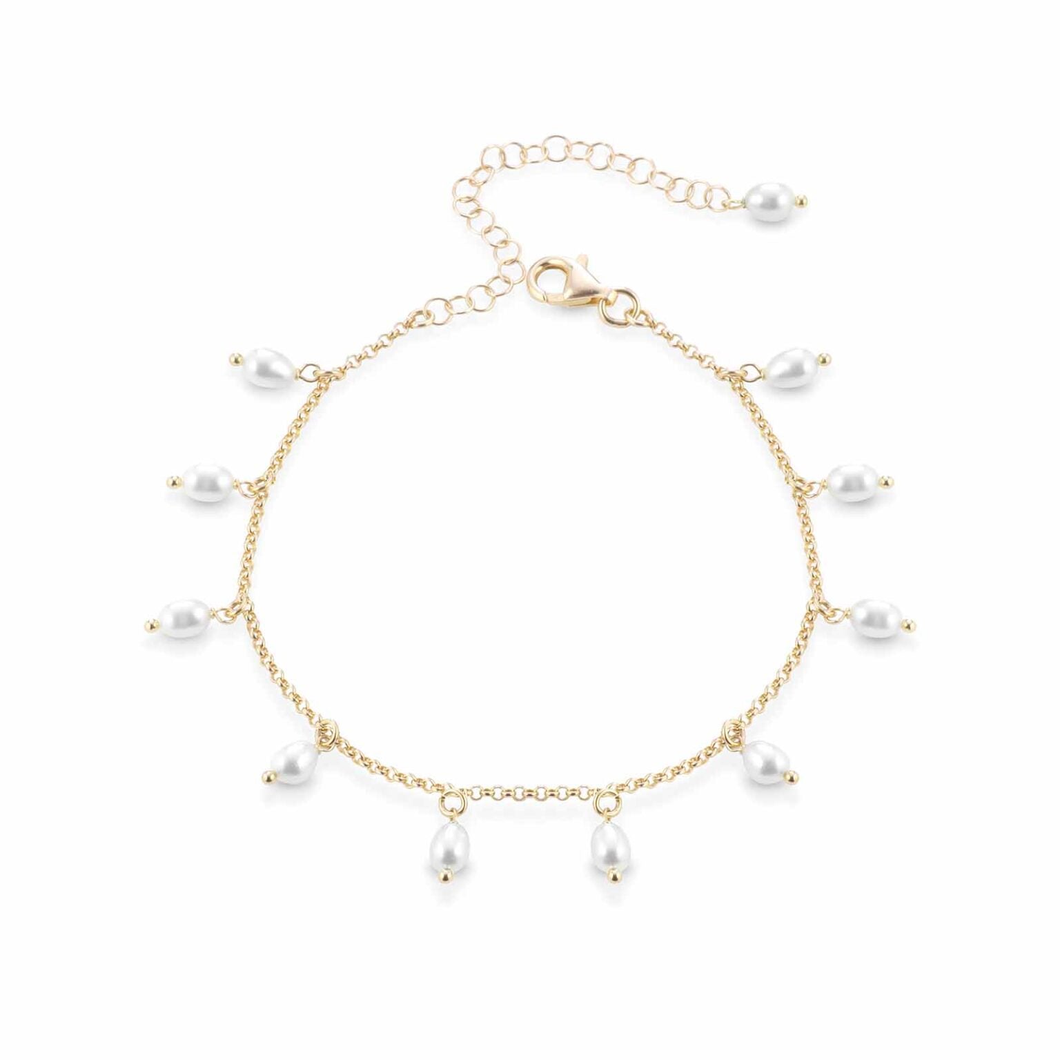Young | silver anklet