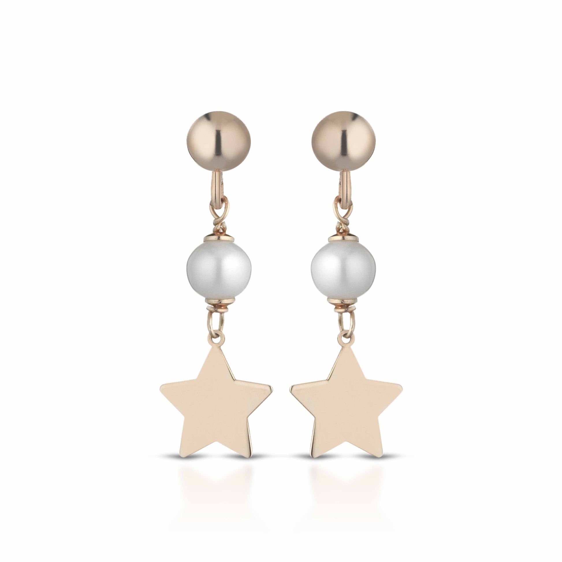 Etoile | Orecchini in argento e perle