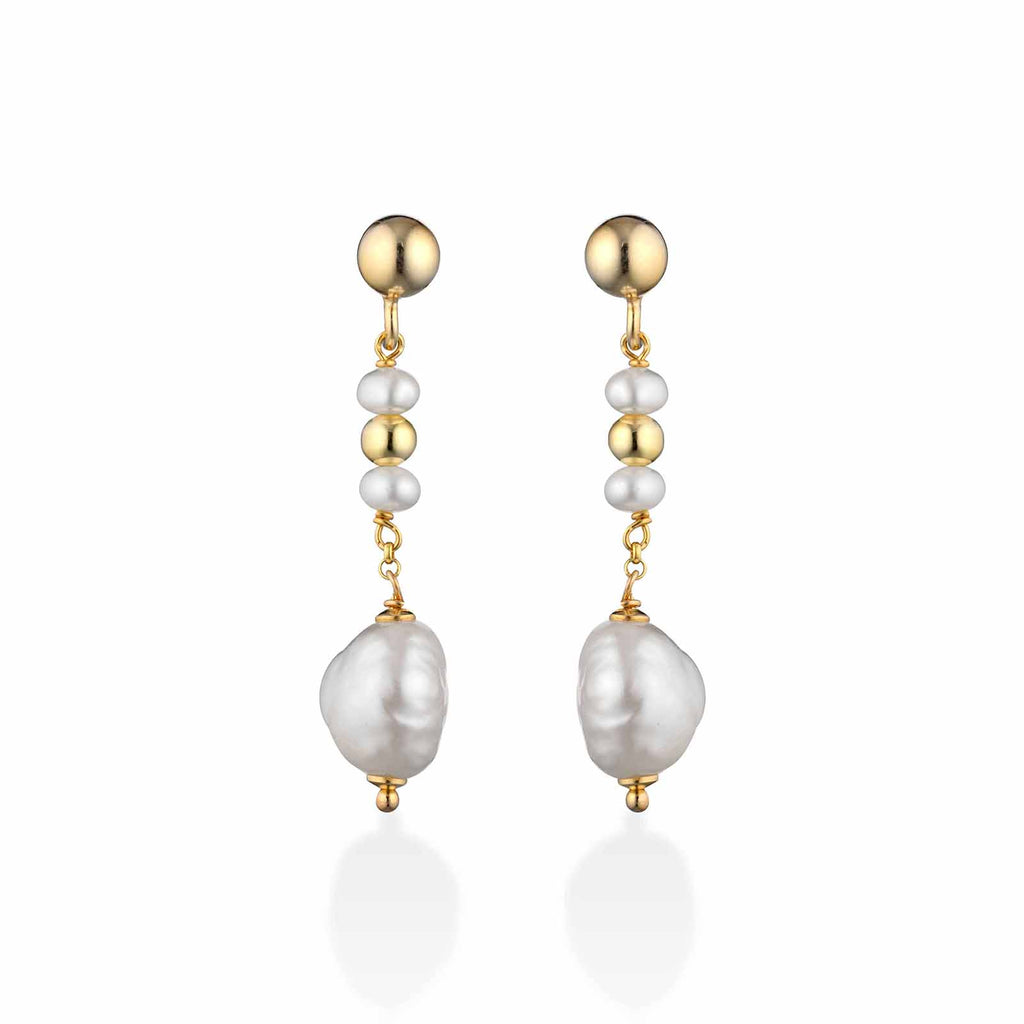 Cristelle | Orecchini in argento e perle