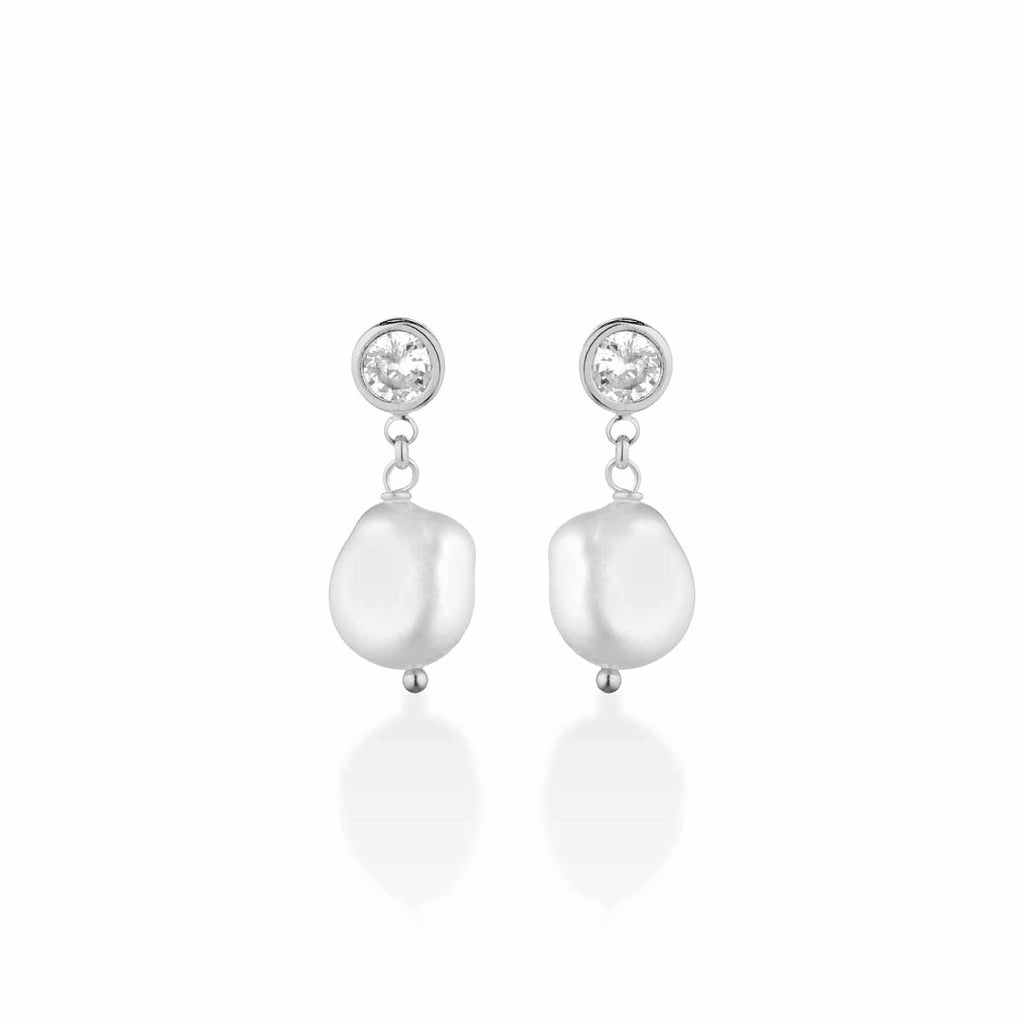 Cristelle | Orecchini in argento e perle