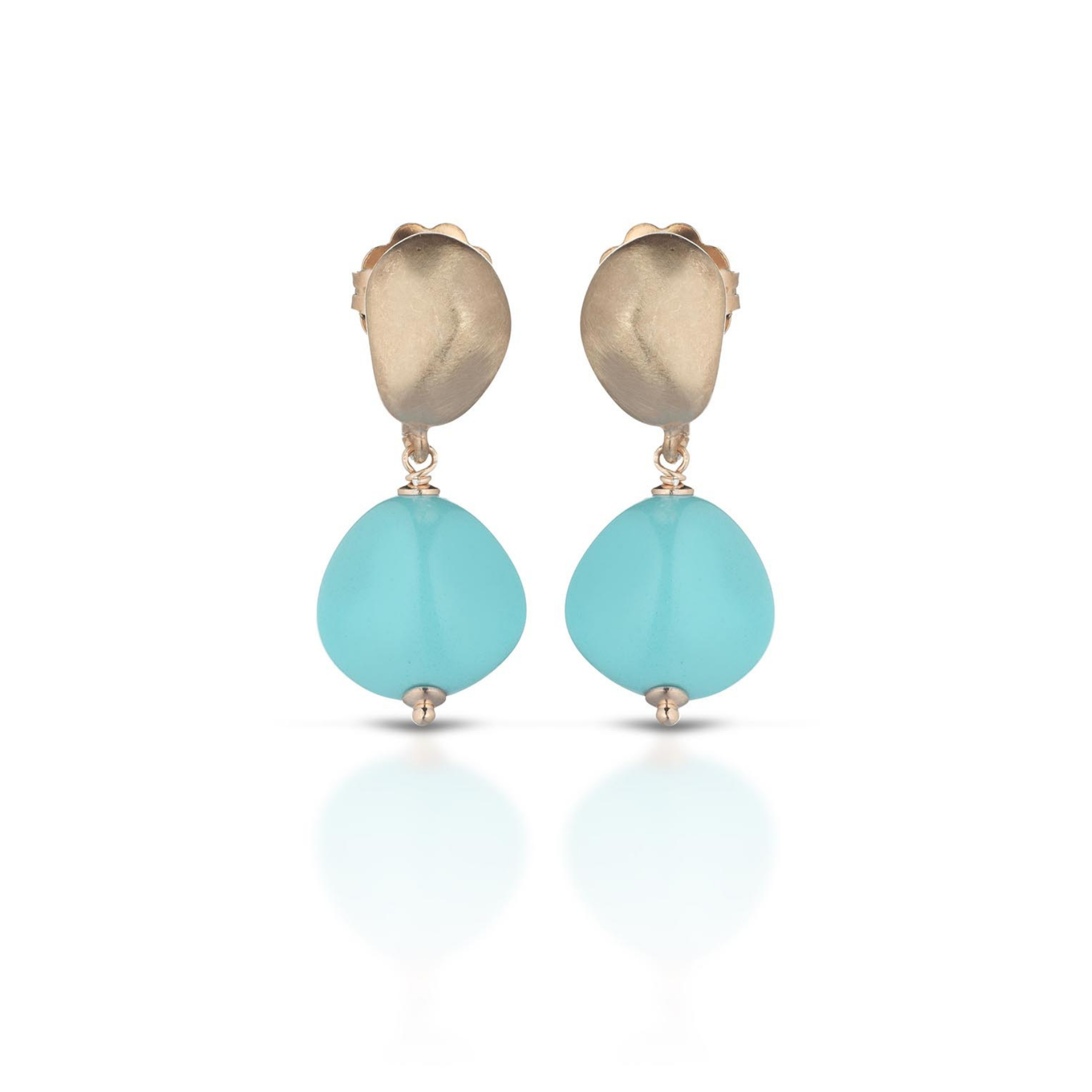 Turquoise | Orecchini con turchese e argento
