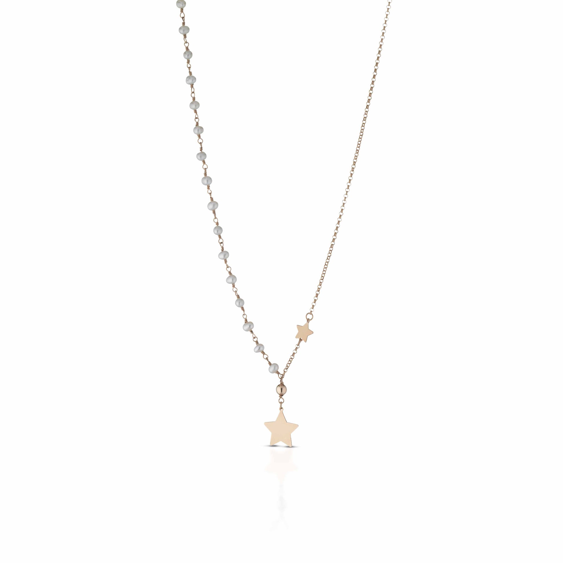 Etoile | Collana in argento e perle