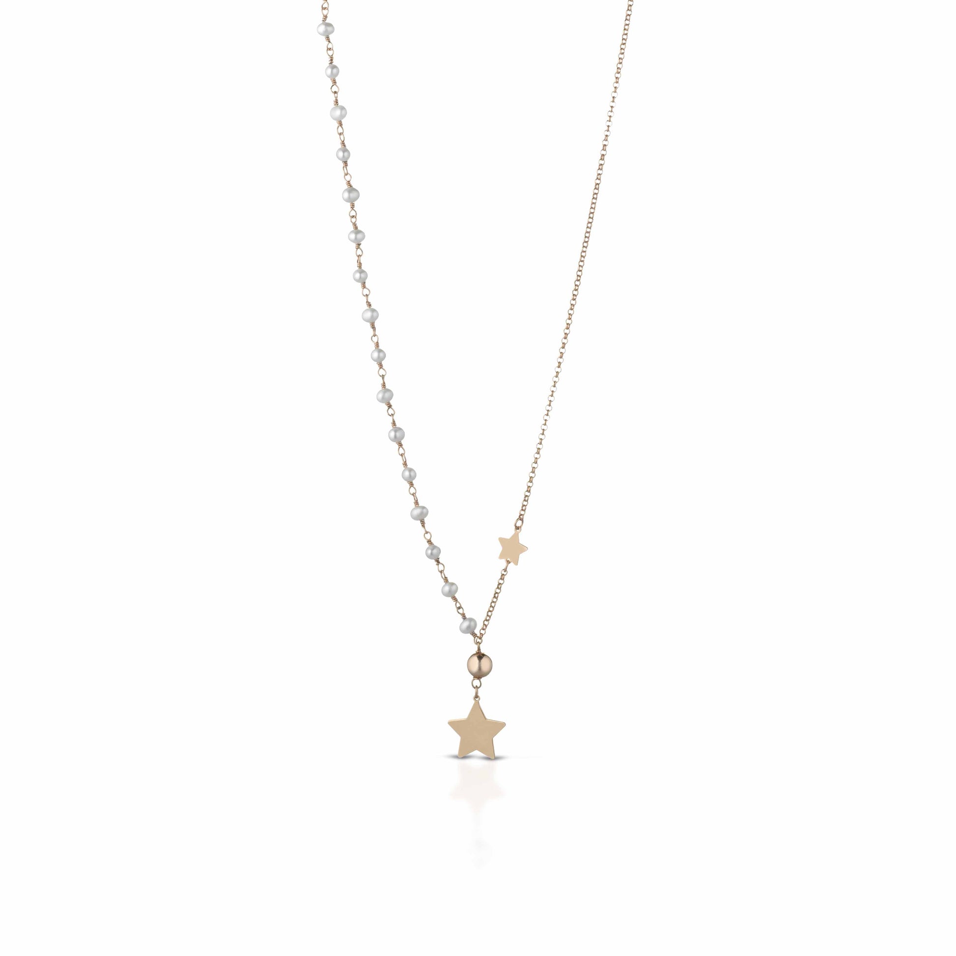 Etoile | Collana in argento e perle