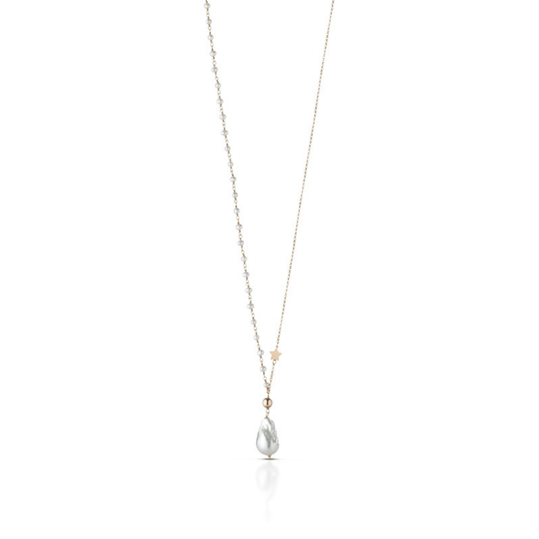 Etoile | Collana in argento e perle