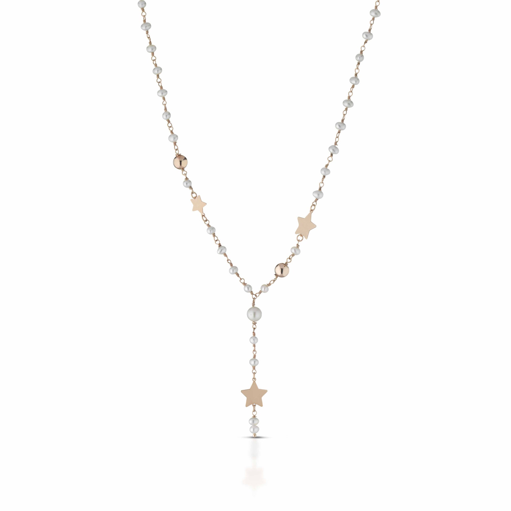 Etoile | Collana in argento e perle