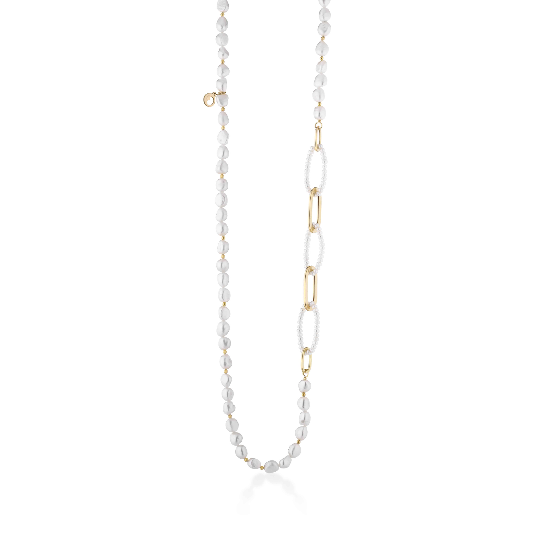 Fifth Avenue | Collana con perle e argento