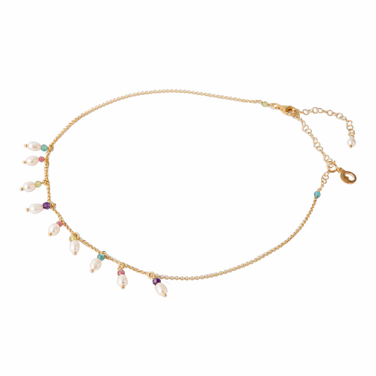 Young Summer | Silver and Pearl Necklace