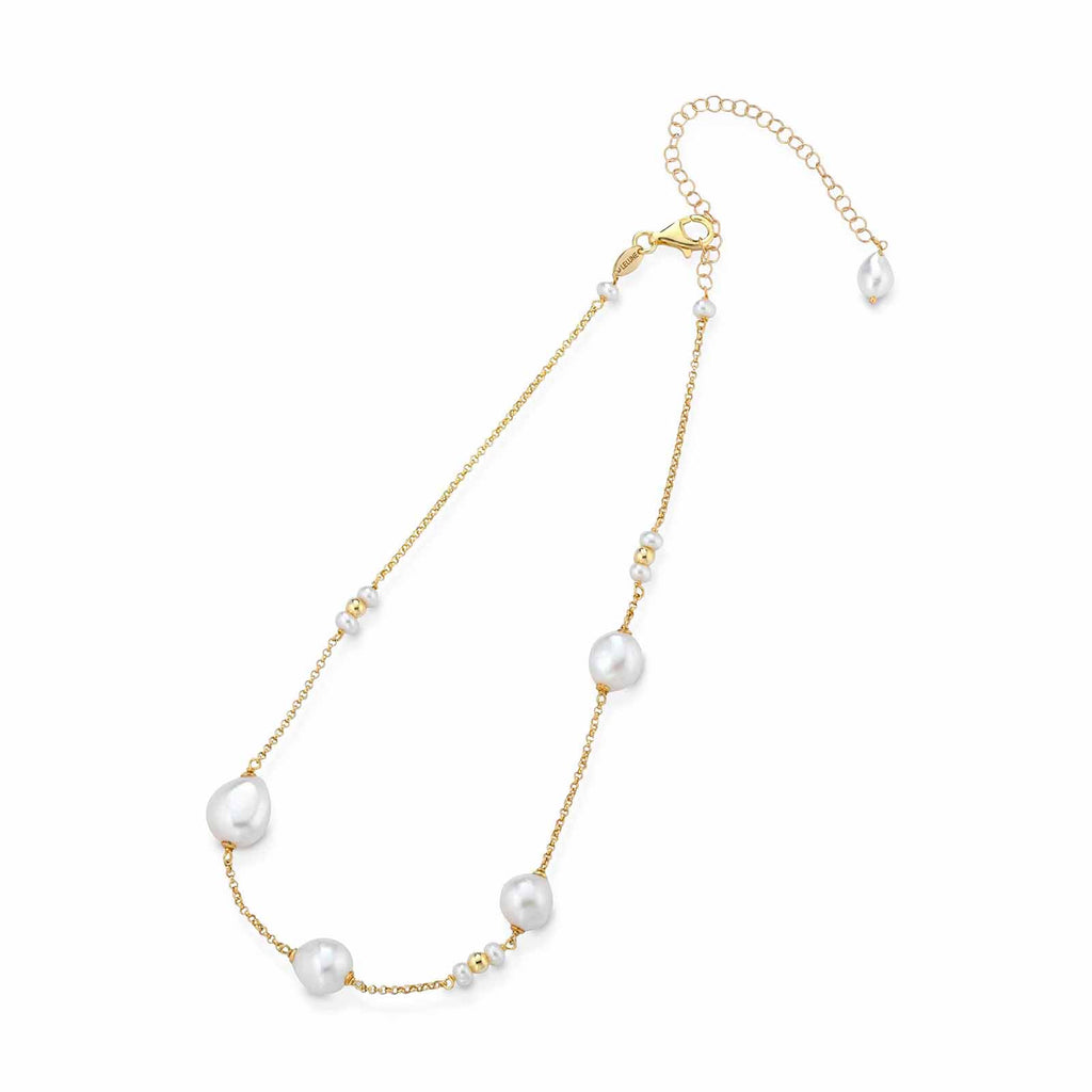 Cristelle | Silver and Pearl Necklace