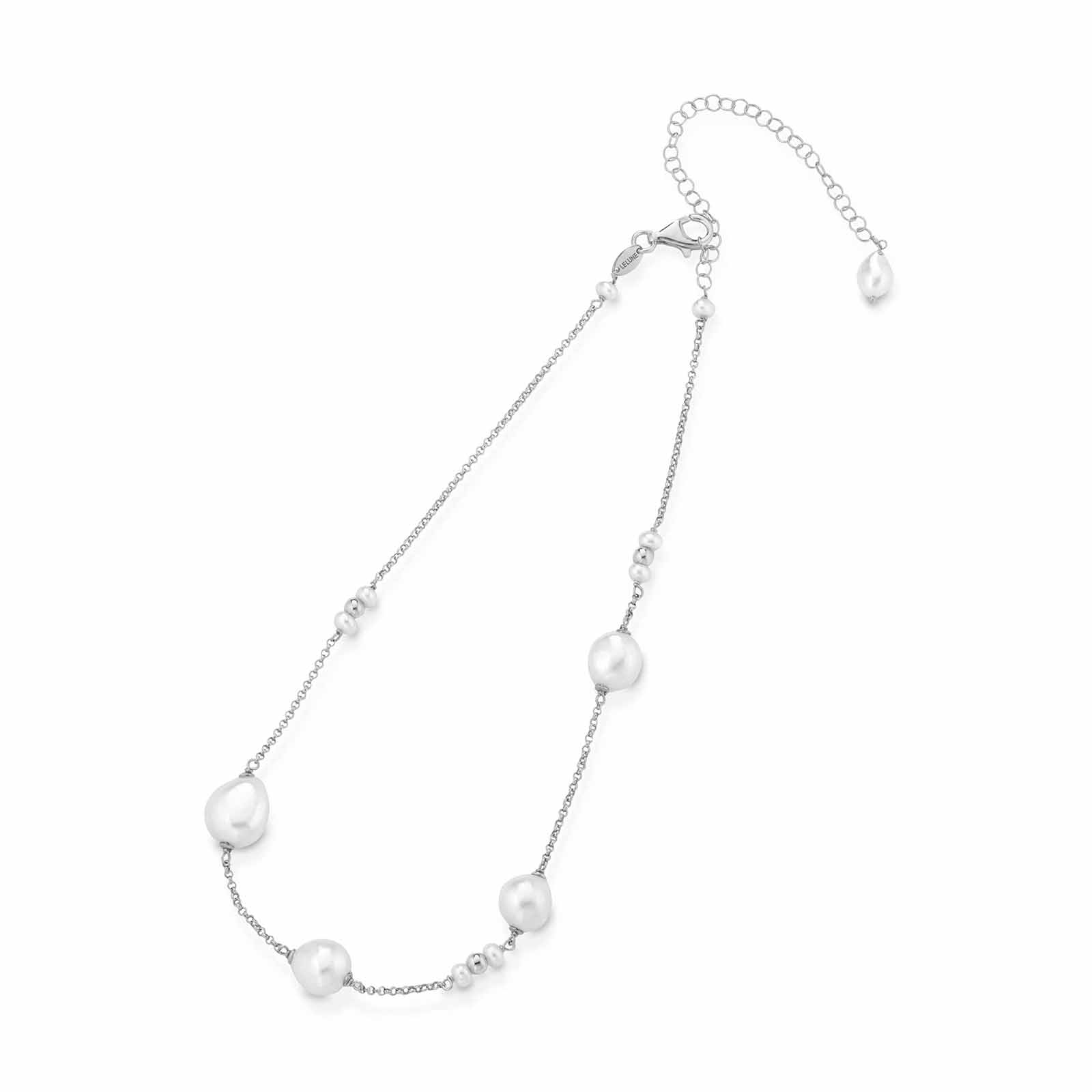 Cristelle | Silver and Pearl Necklace