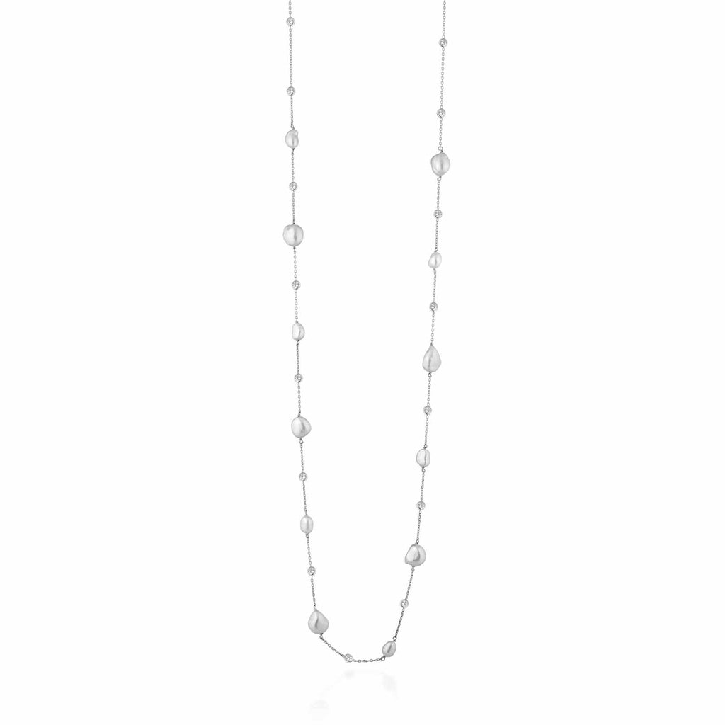 Cristelle | Silver and Pearl Necklace