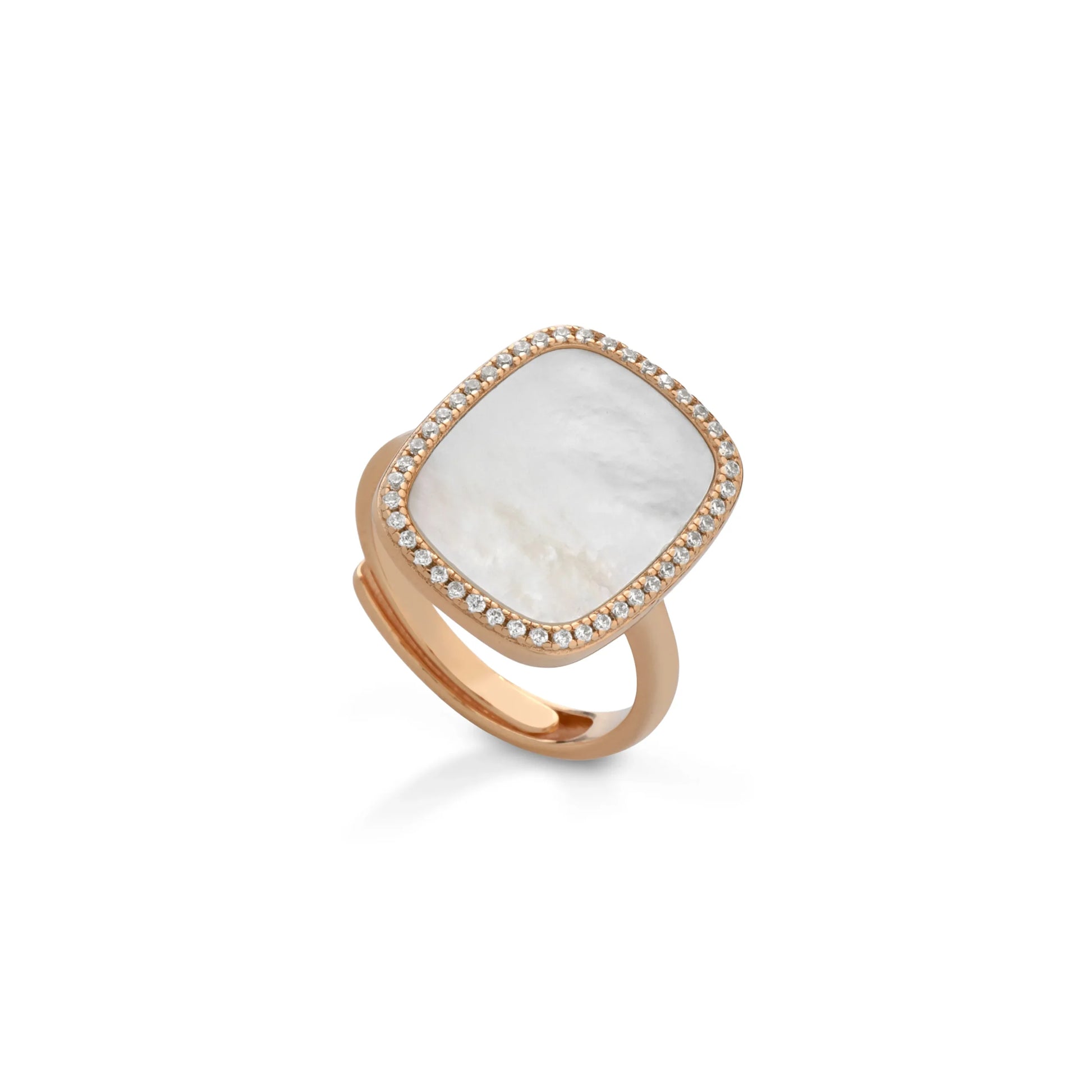 Sidney | silver ring, Australian mother of pearl