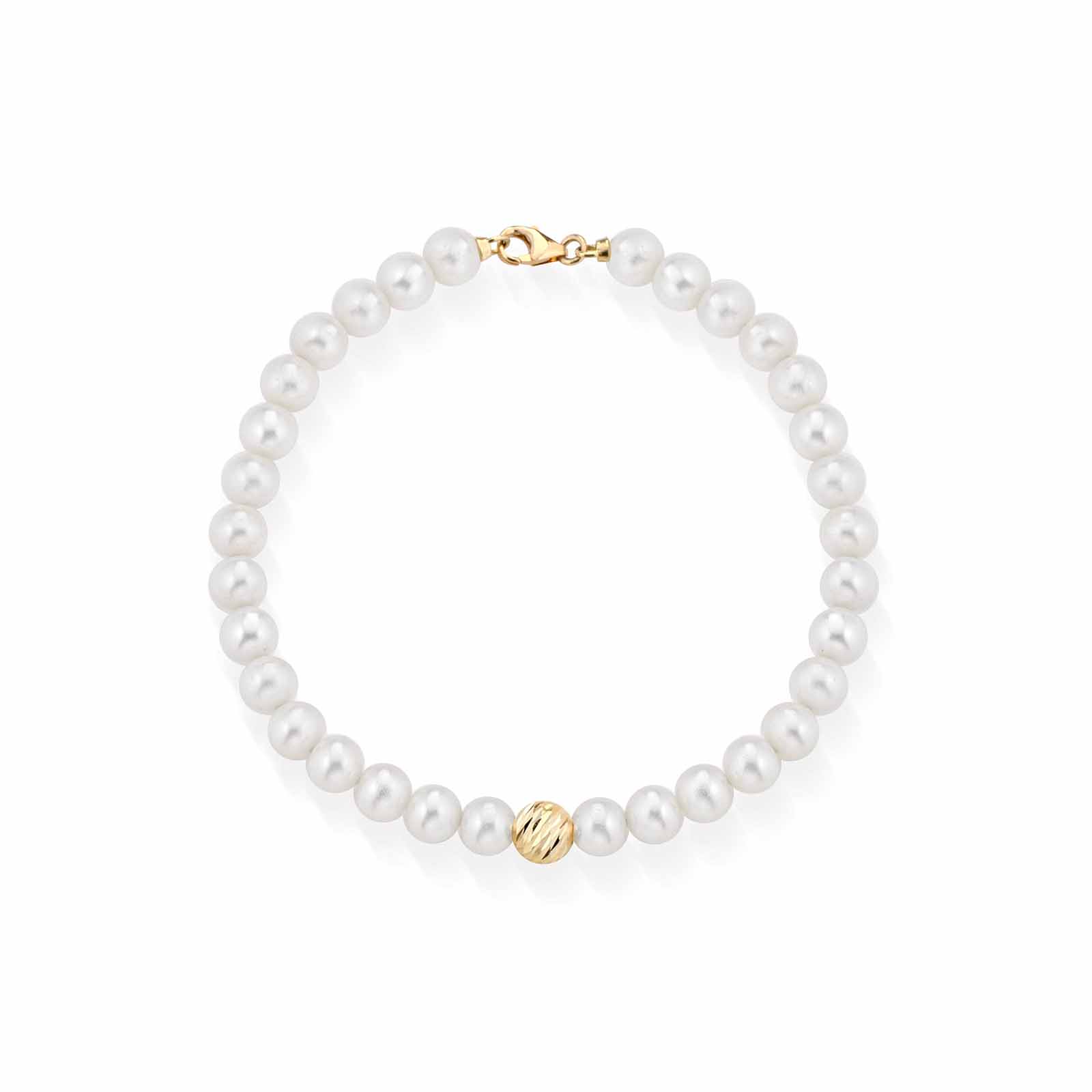 Starlight | Gold and Pearl Bracelet