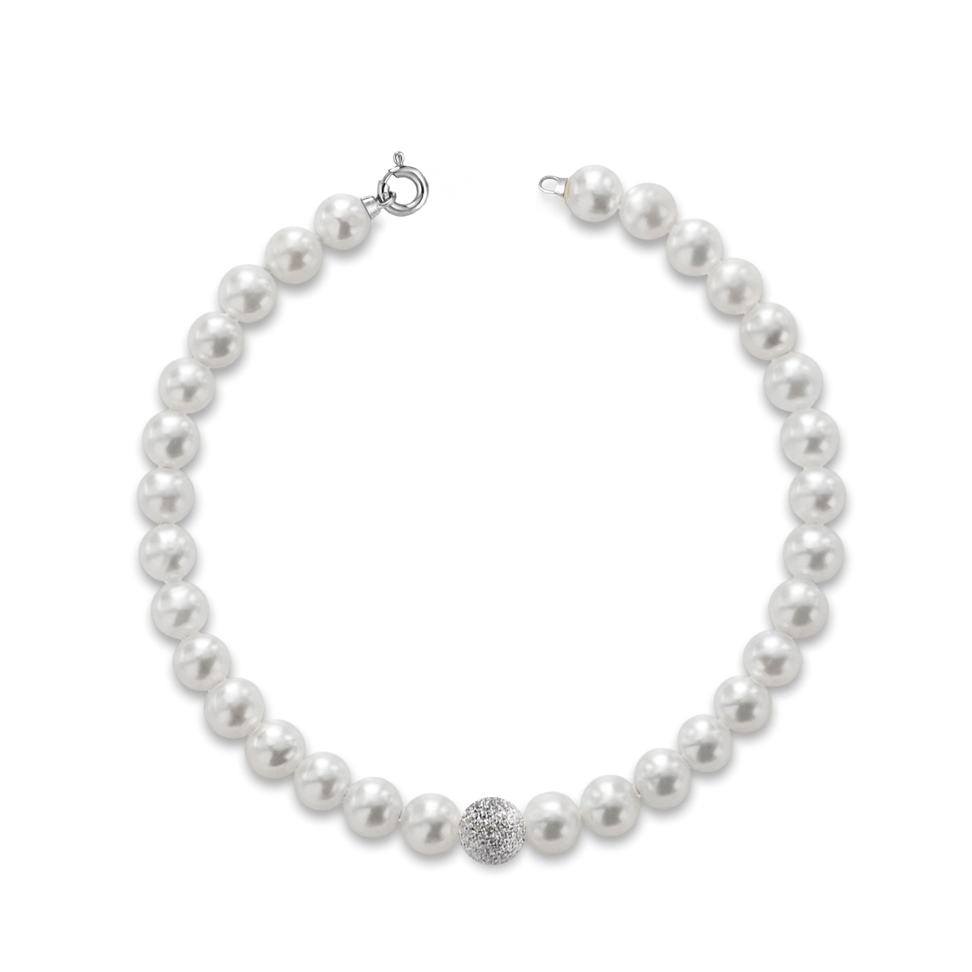 Lune Young | Bracciale in oro e perle