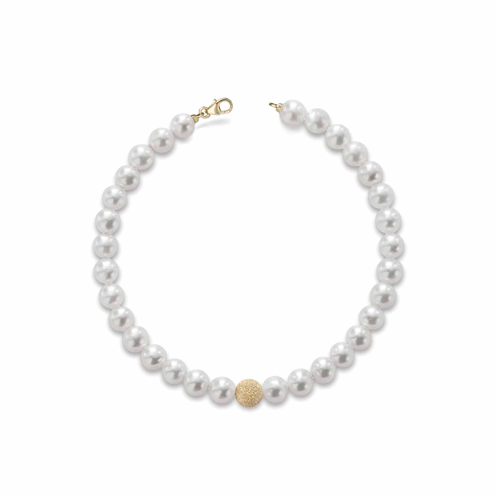 Lune Young | Bracciale in oro e perle